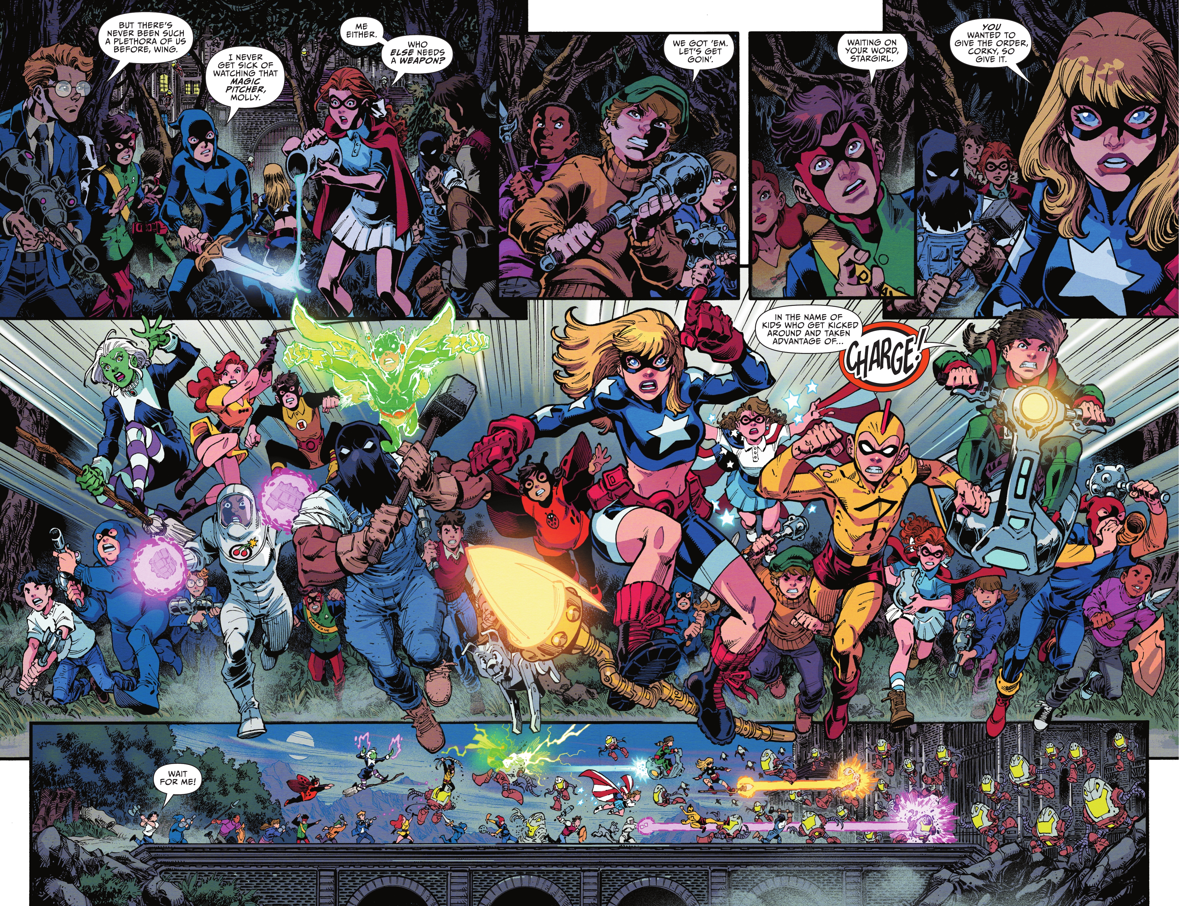 Read online Stargirl: The Lost Children comic -  Issue #4 - 17