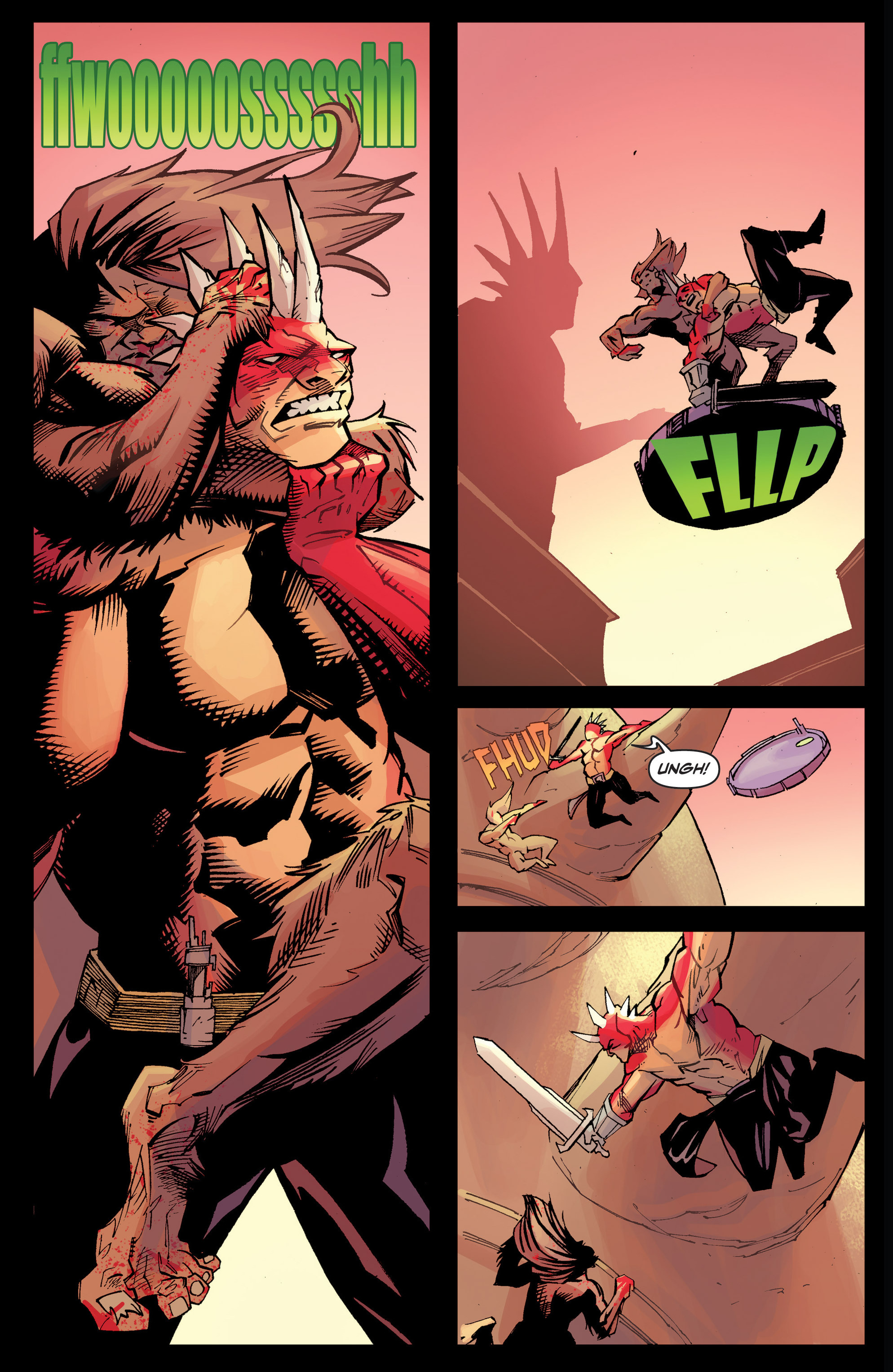 Read online Bigfoot: Sword of the Earthman (2015) comic -  Issue #6 - 11