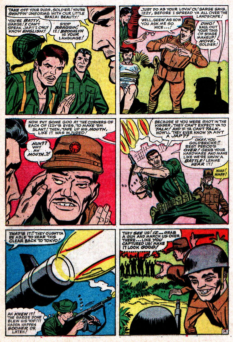 Read online Sgt. Fury comic -  Issue #10 - 20