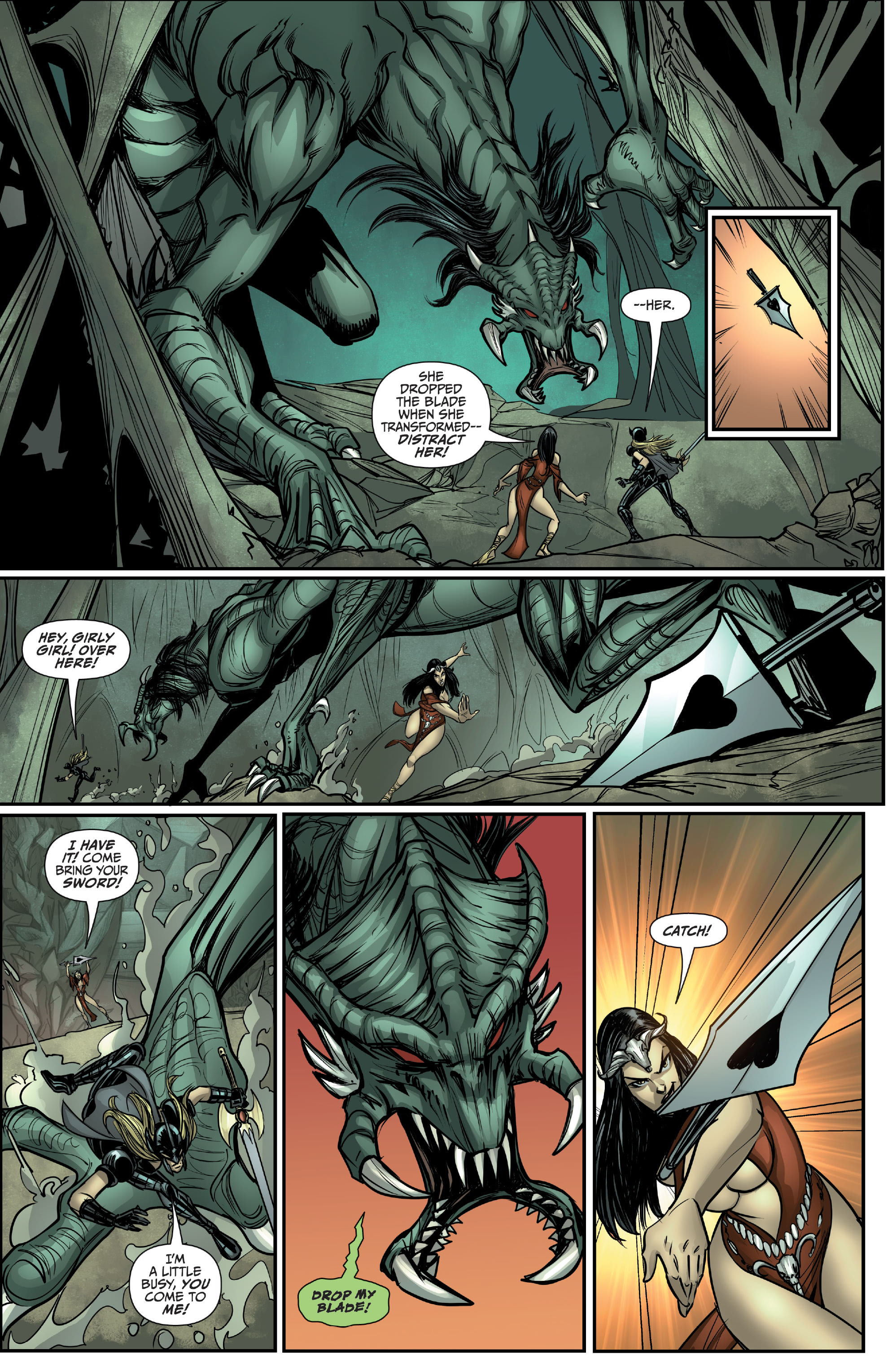 Read online Myths & Legends Quarterly: Black Knight – Fate of Legends comic -  Issue # Full - 45