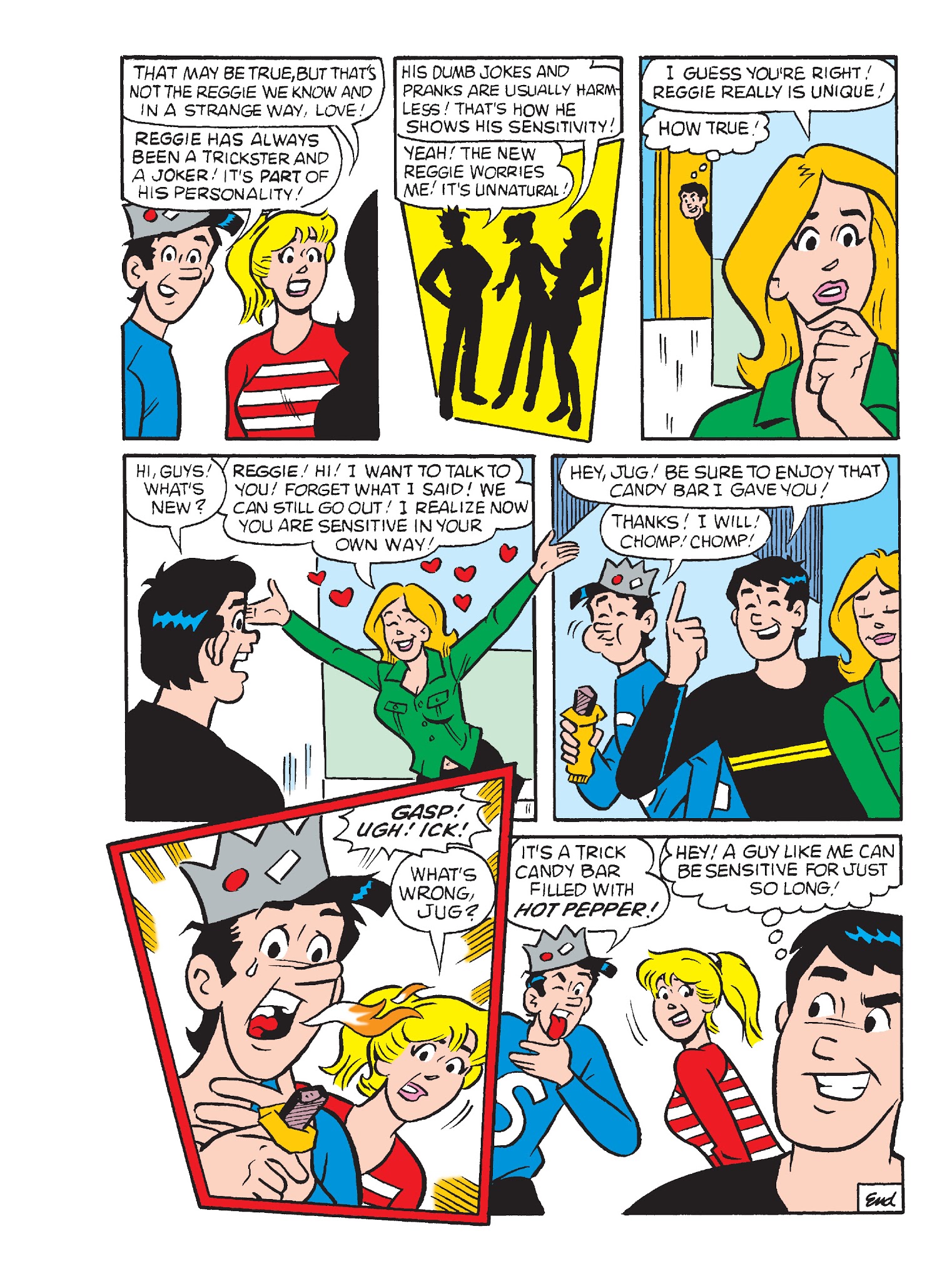 Read online Archie's Funhouse Double Digest comic -  Issue #20 - 211