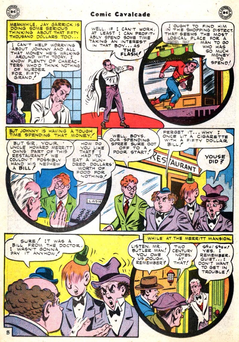 Read online Comic Cavalcade comic -  Issue #15 - 32