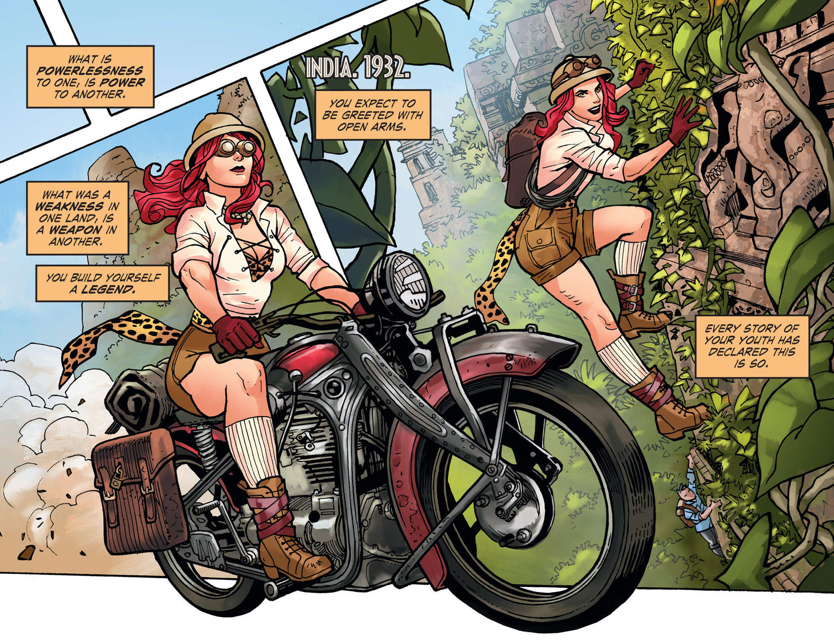Read online DC Comics: Bombshells comic -  Issue #62 - 9
