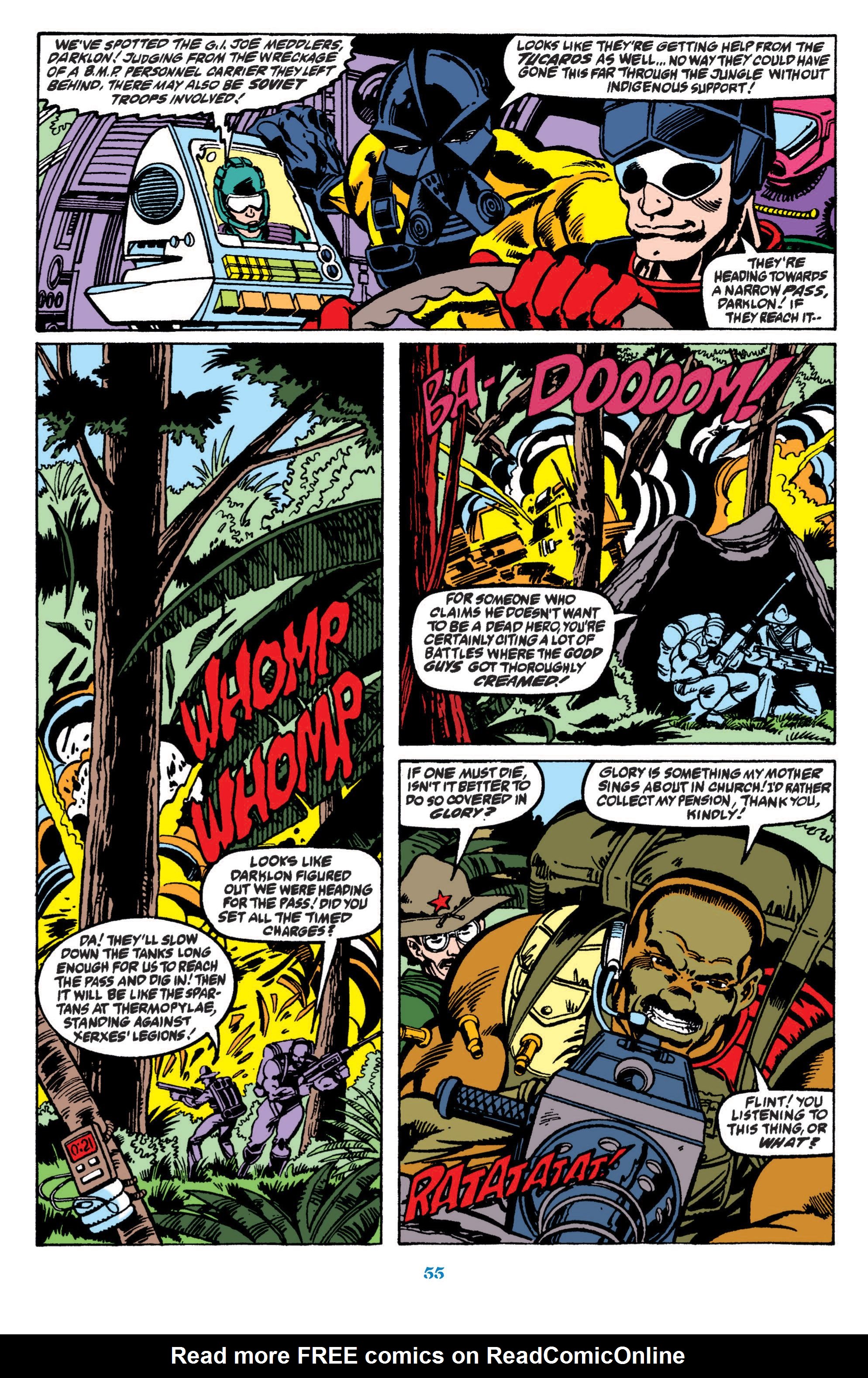 Read online Classic G.I. Joe comic -  Issue # TPB 11 (Part 1) - 56
