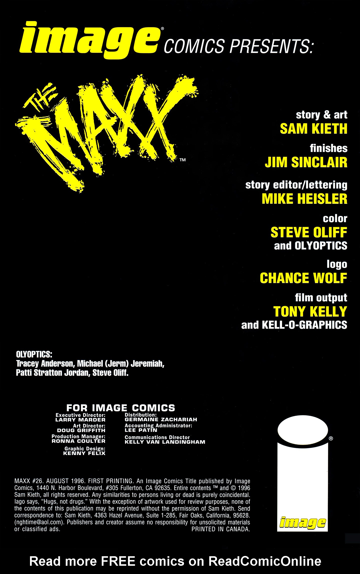 Read online The Maxx (1993) comic -  Issue #26 - 2