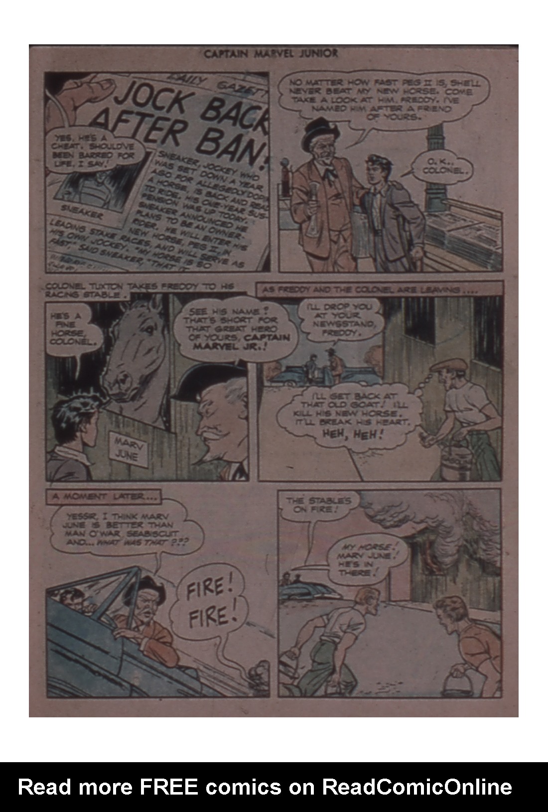 Read online Captain Marvel, Jr. comic -  Issue #58 - 7