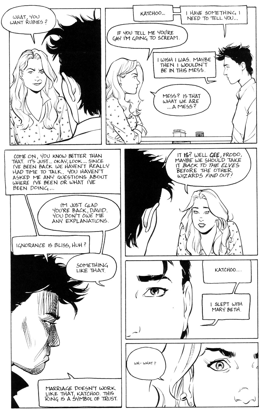 Read online Strangers in Paradise comic -  Issue #72 - 7