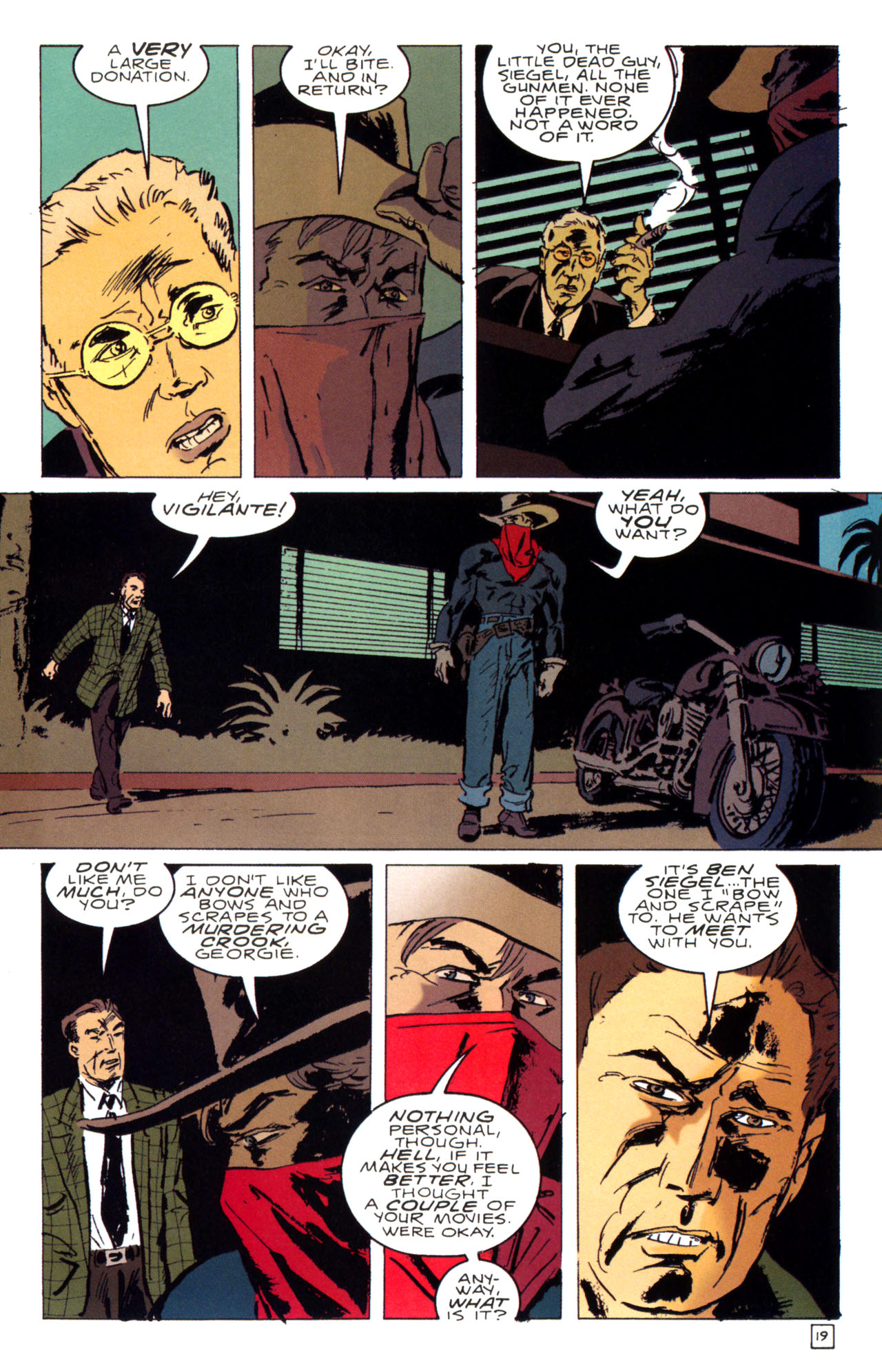 Read online Vigilante: City Lights, Prairie Justice comic -  Issue #4 - 20