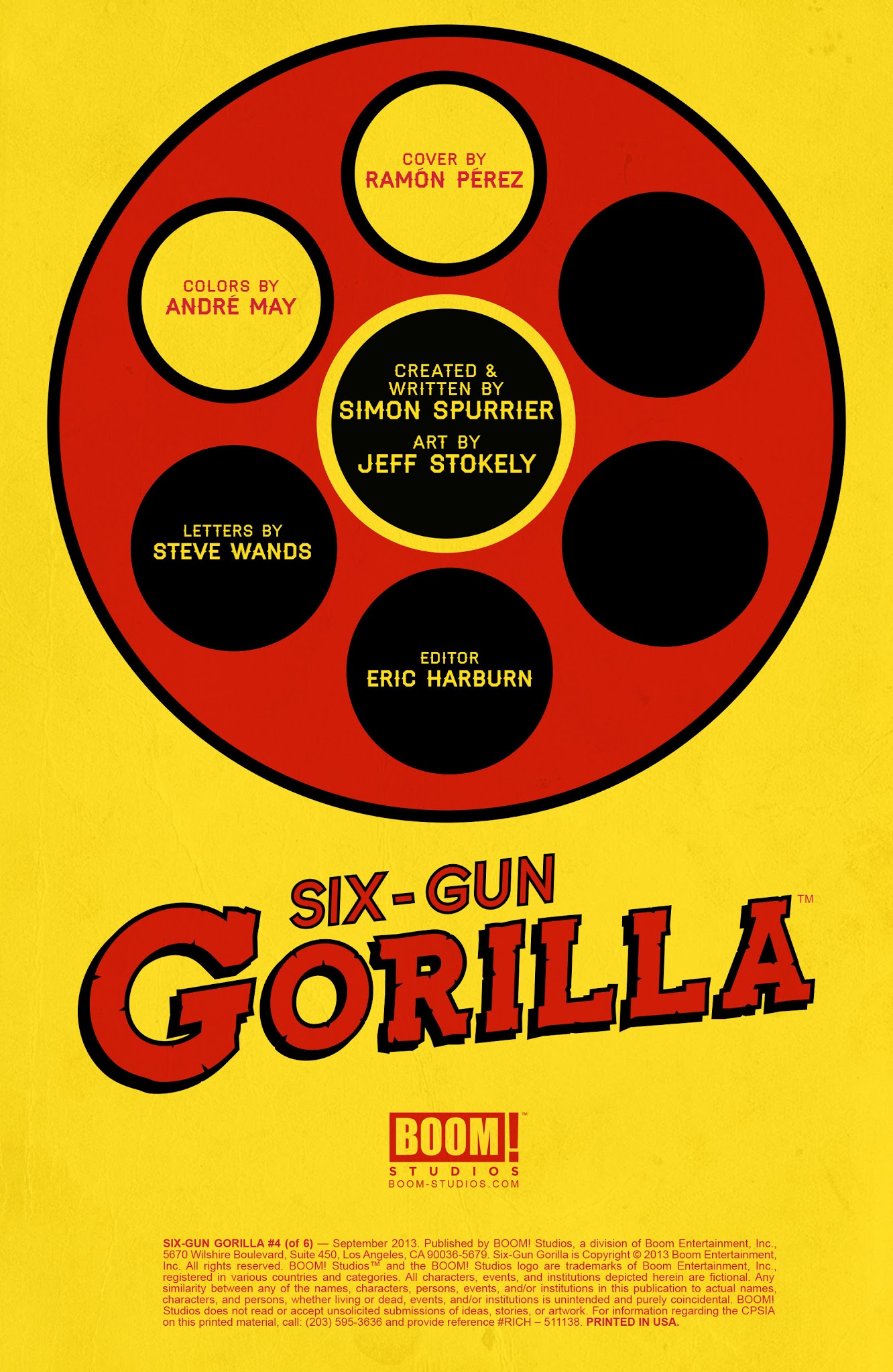 Read online Six-Gun Gorilla comic -  Issue #4 - 2