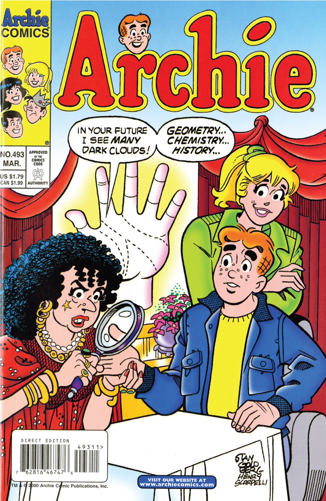Read online Archie (1960) comic -  Issue #493 - 1