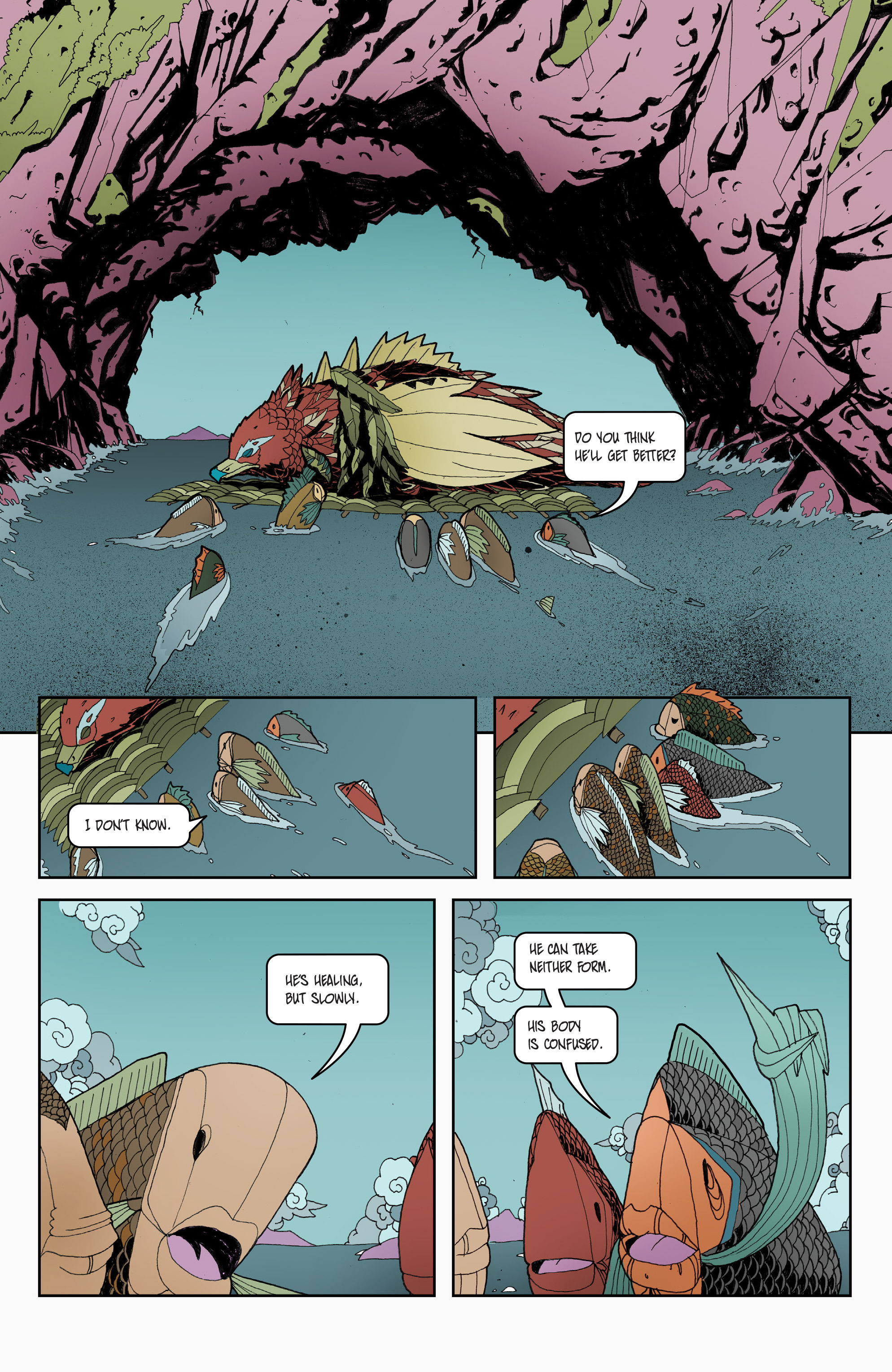 Read online The Little Red Fish comic -  Issue #2 - 5