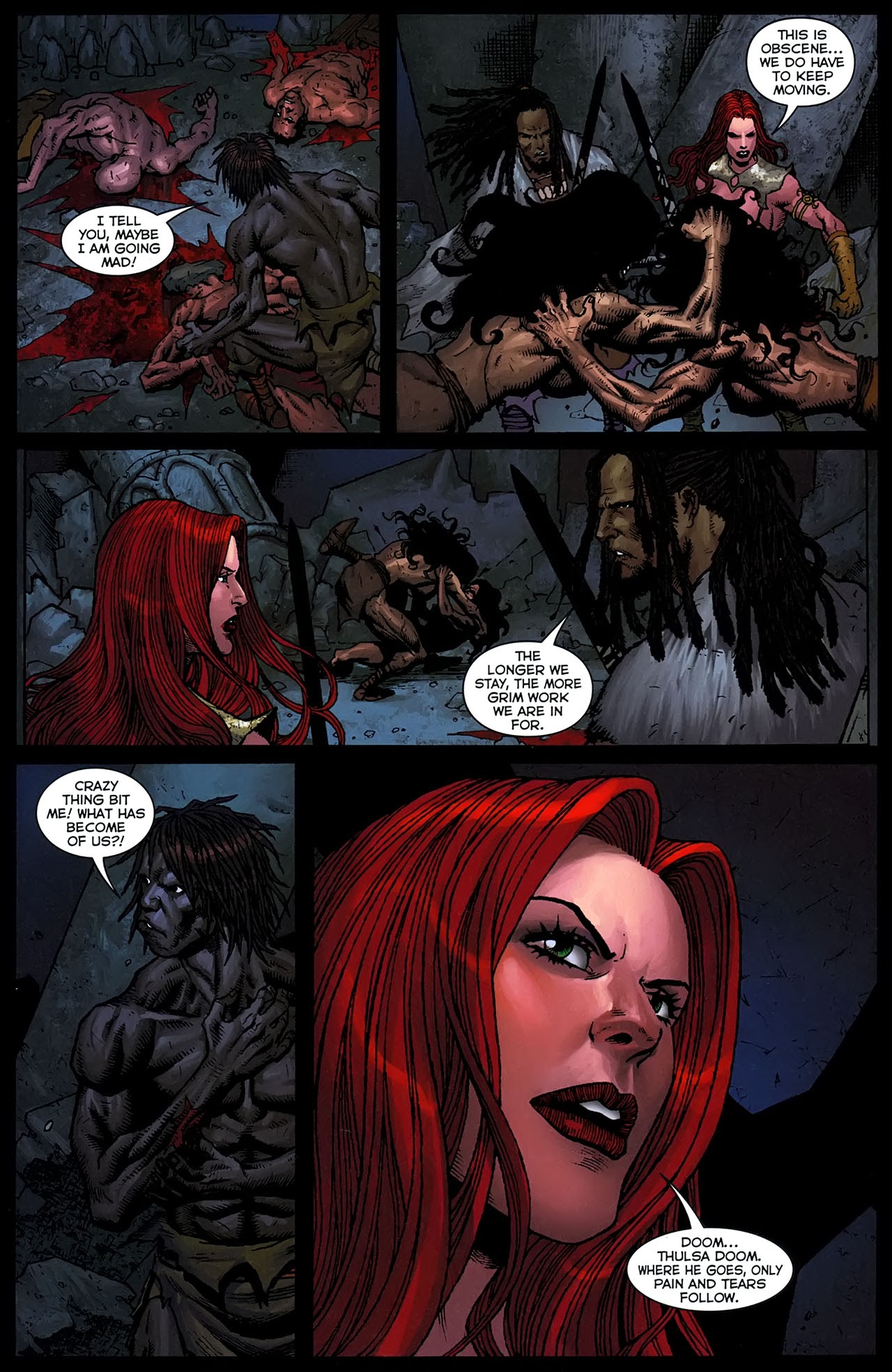 Read online Sword of Red Sonja: Doom of the Gods comic -  Issue #2 - 7