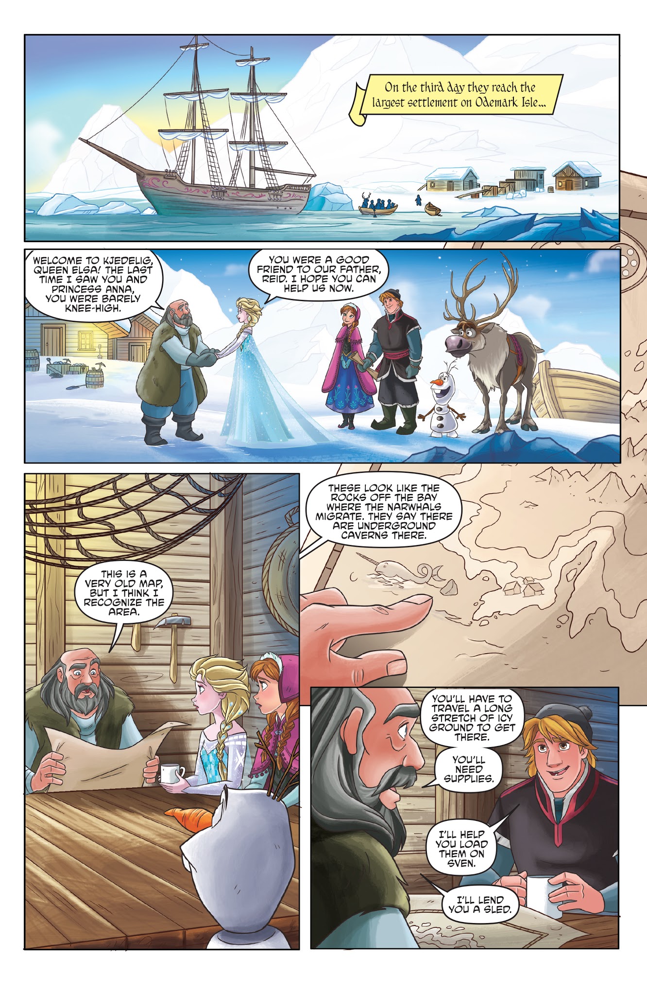 Read online Disney Frozen comic -  Issue #3 - 20