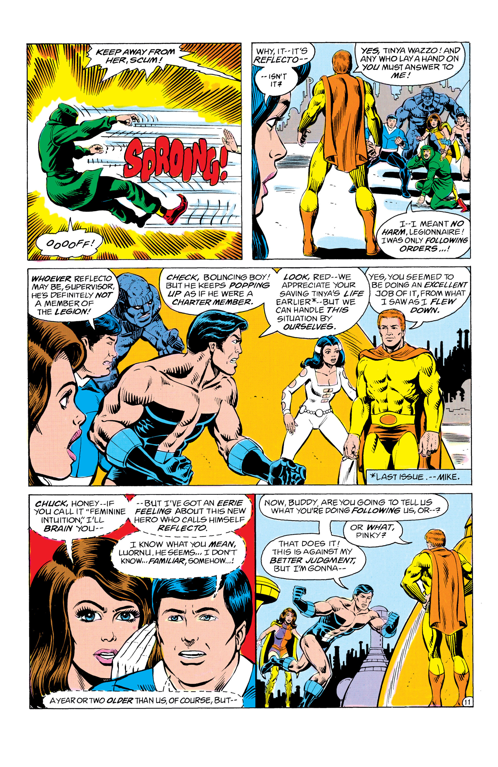 Read online Legion of Super-Heroes (1980) comic -  Issue #278 - 12