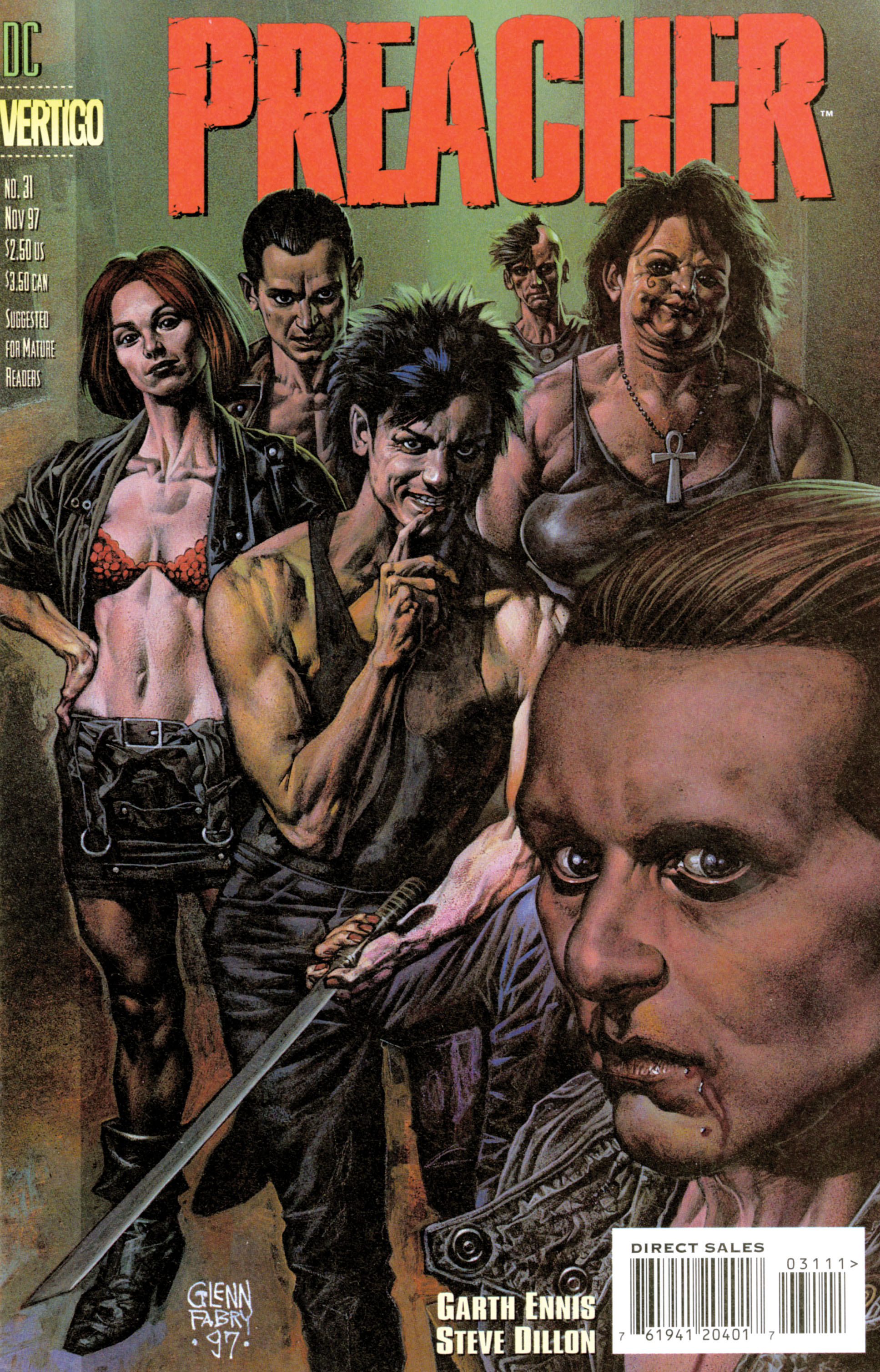 Read online Preacher comic -  Issue #31 - 1