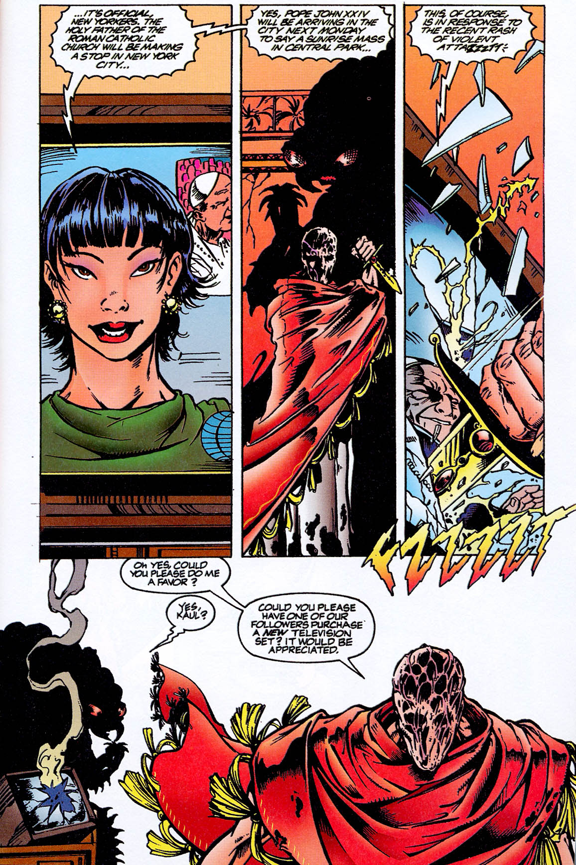 Read online Vampirella/Shadowhawk: Creatures of the Night comic -  Issue # Full - 33