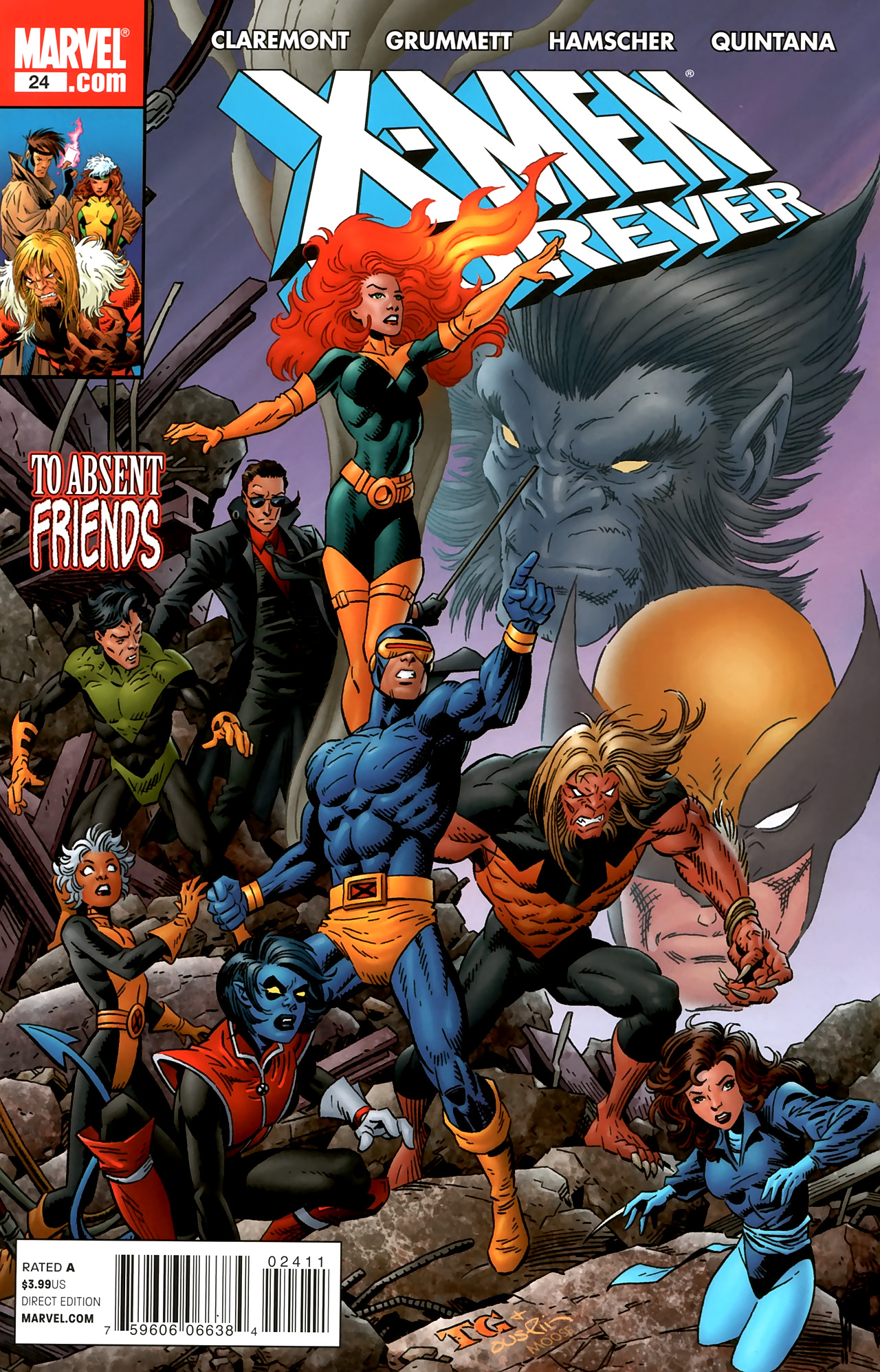 Read online X-Men Forever (2009) comic -  Issue #24 - 1