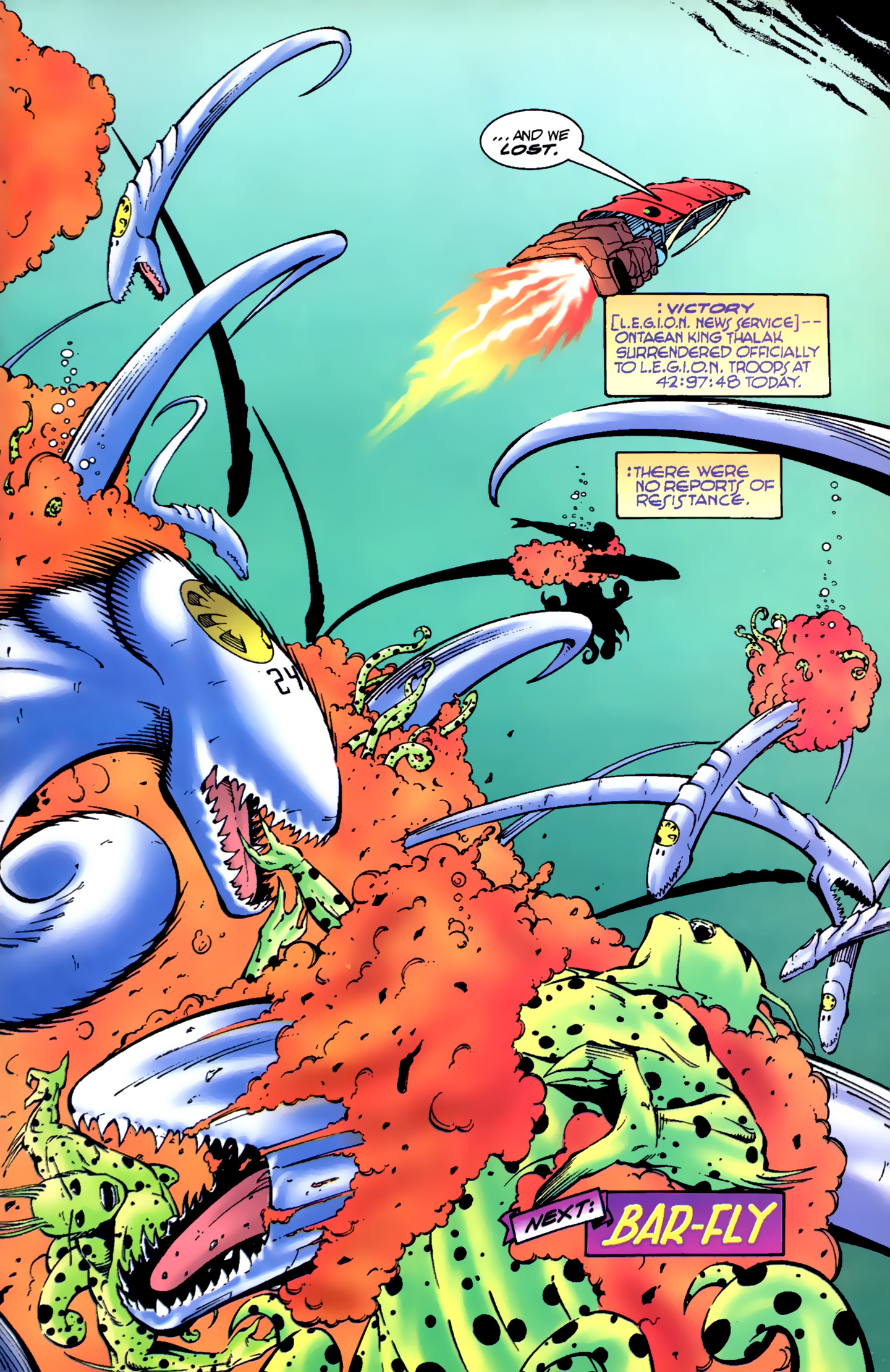 Read online R.E.B.E.L.S. '94 comic -  Issue #5 - 26