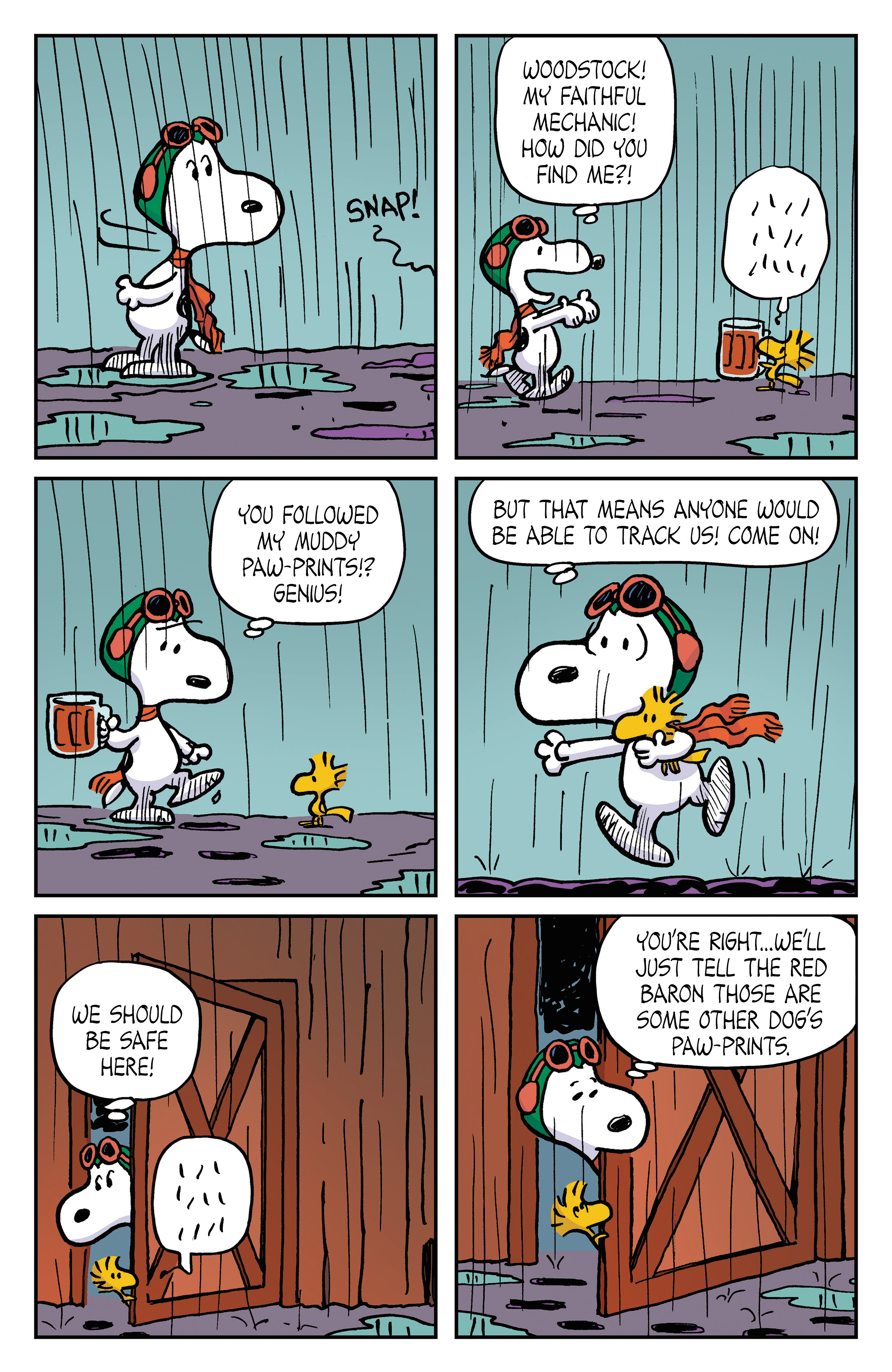 Read online Peanuts: Where Beagles Dare! comic -  Issue # Full - 69