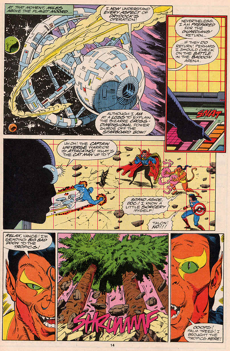 Read online Guardians of the Galaxy (1990) comic -  Issue #33 - 11