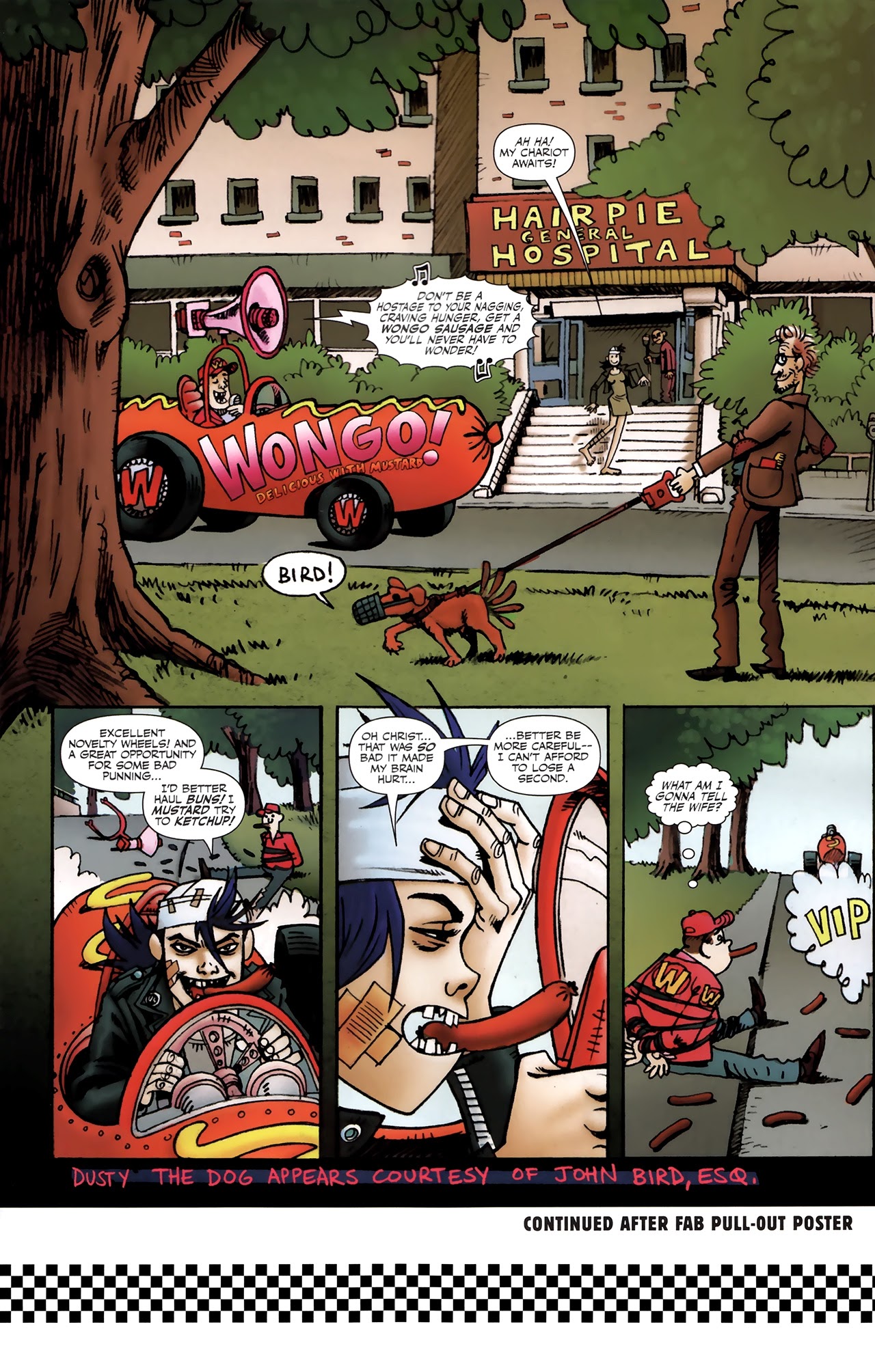 Read online Tank Girl: Skidmarks comic -  Issue #3 - 14