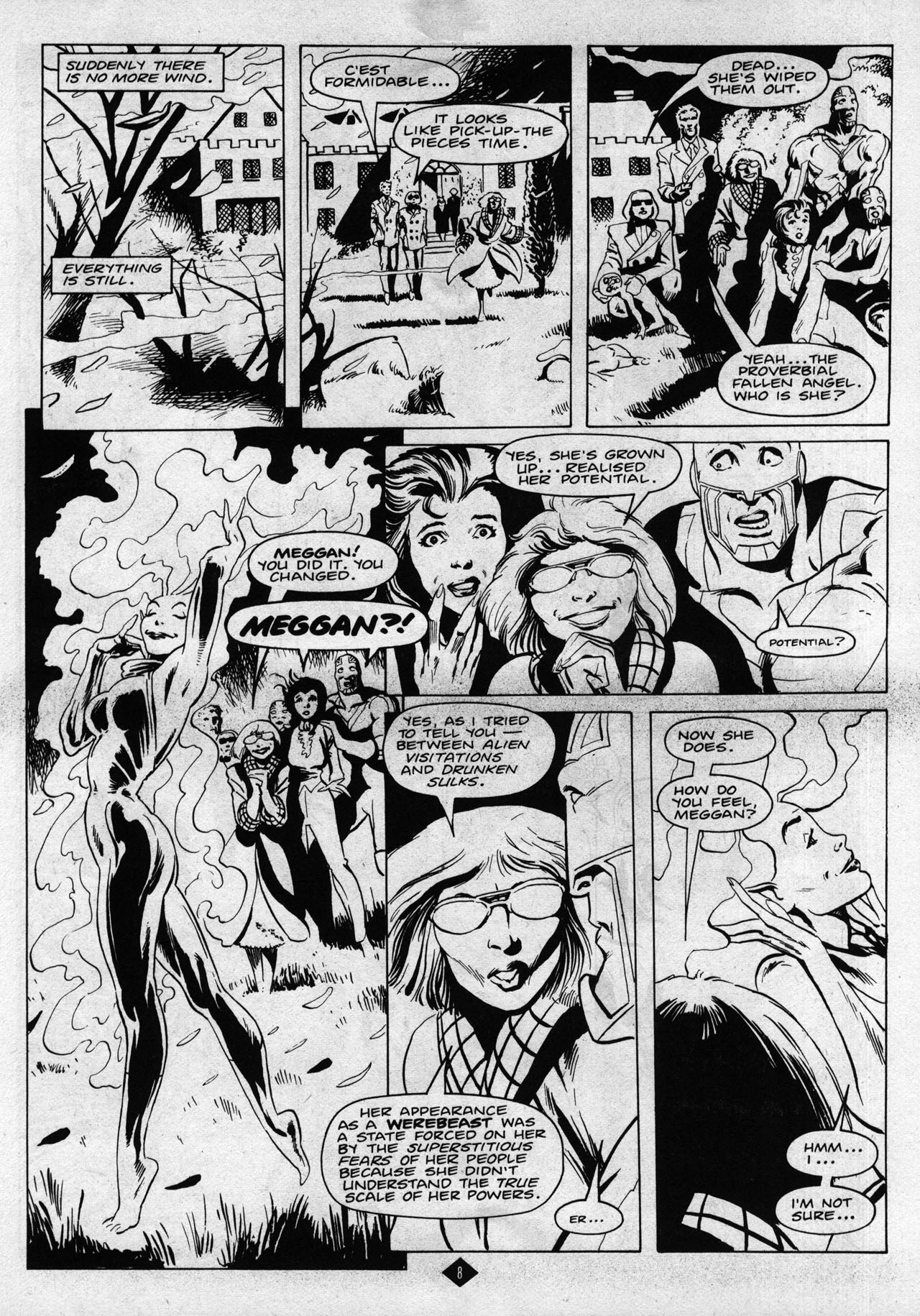 Read online Captain Britain (1985) comic -  Issue #9 - 8