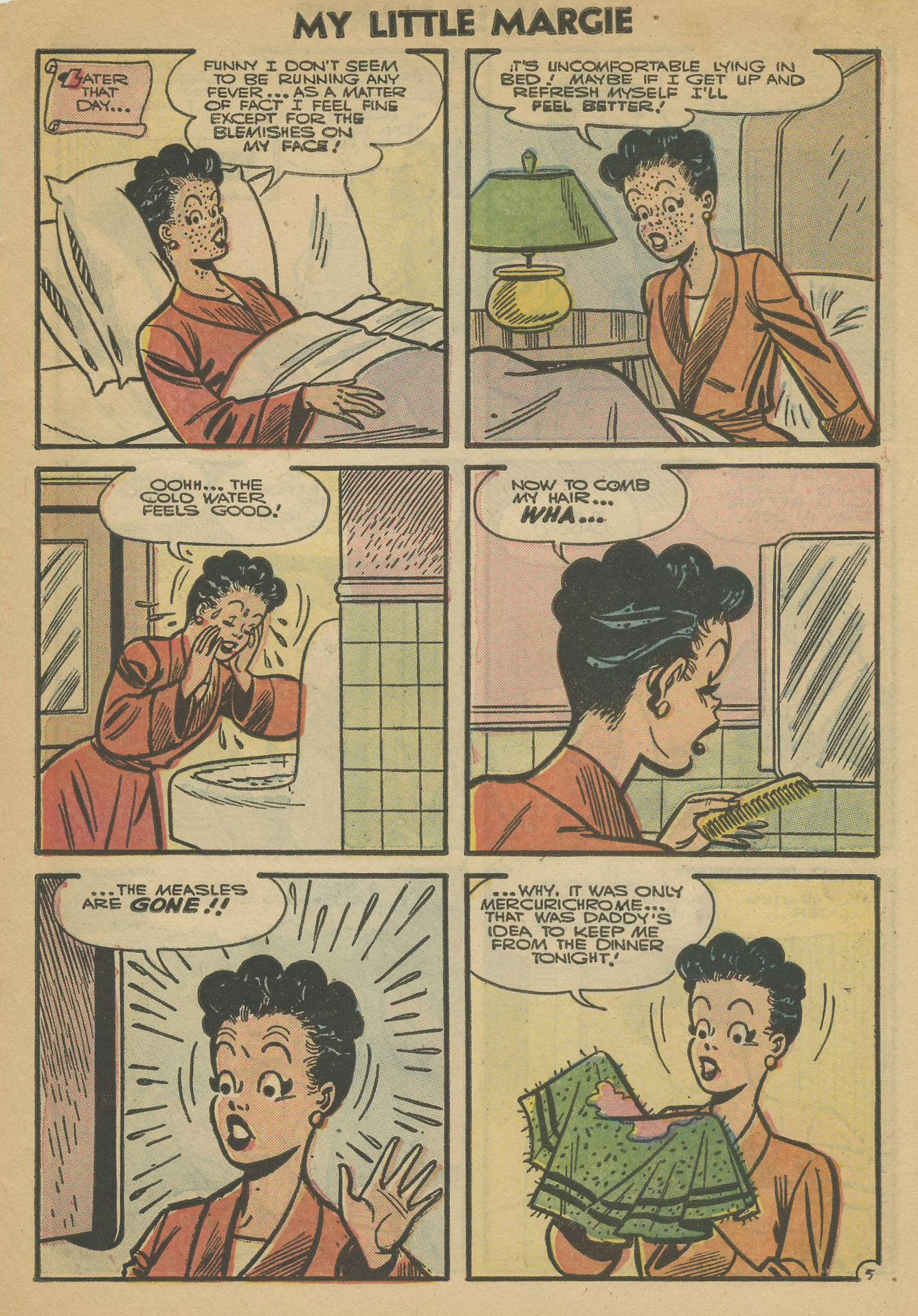 Read online My Little Margie (1954) comic -  Issue #12 - 7