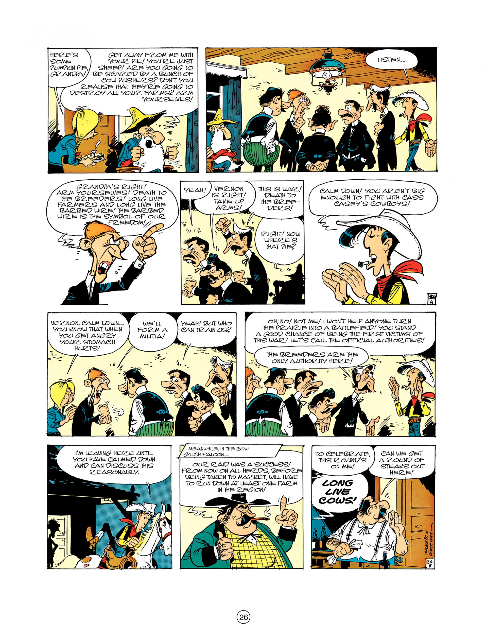 Read online A Lucky Luke Adventure comic -  Issue #7 - 26