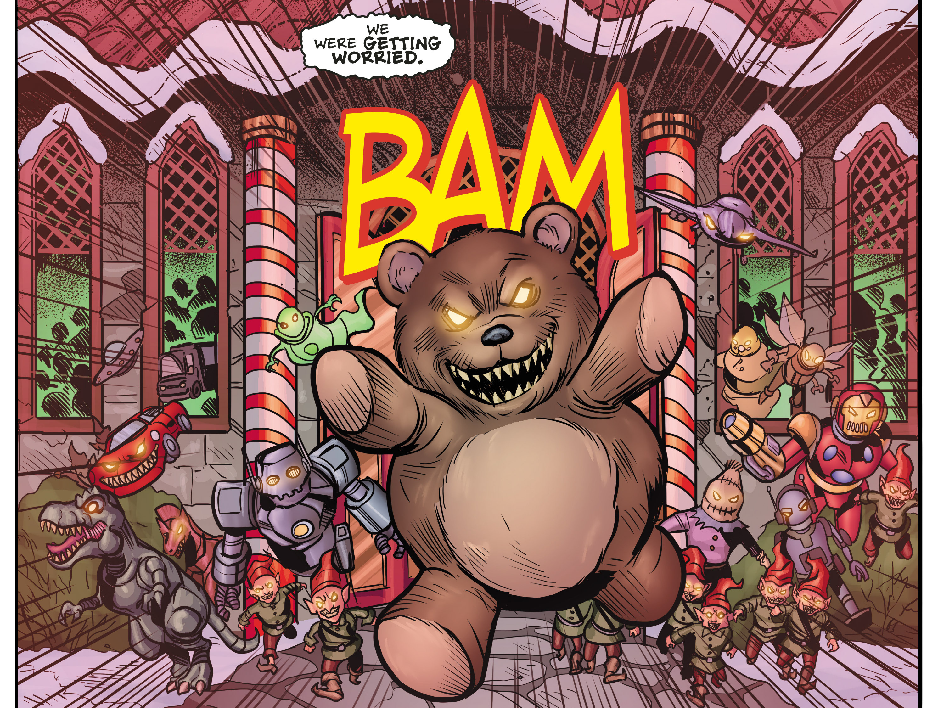 Read online Evil Dead 2: A Merry Deadite X-Mas comic -  Issue #2 - 17