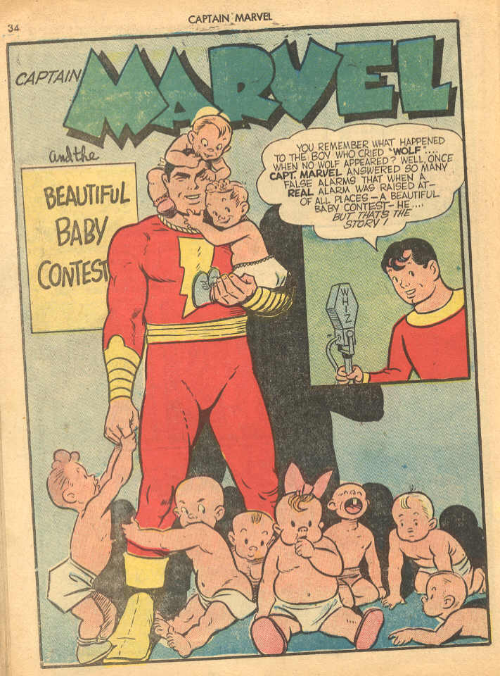 Read online Captain Marvel Adventures comic -  Issue #29 - 34