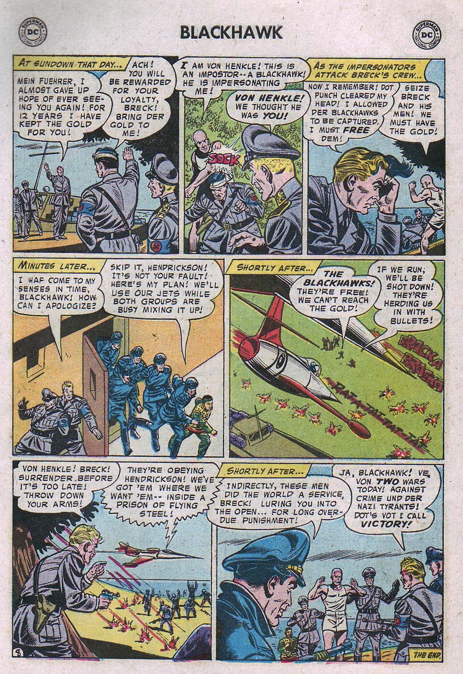Read online Blackhawk (1957) comic -  Issue #115 - 10