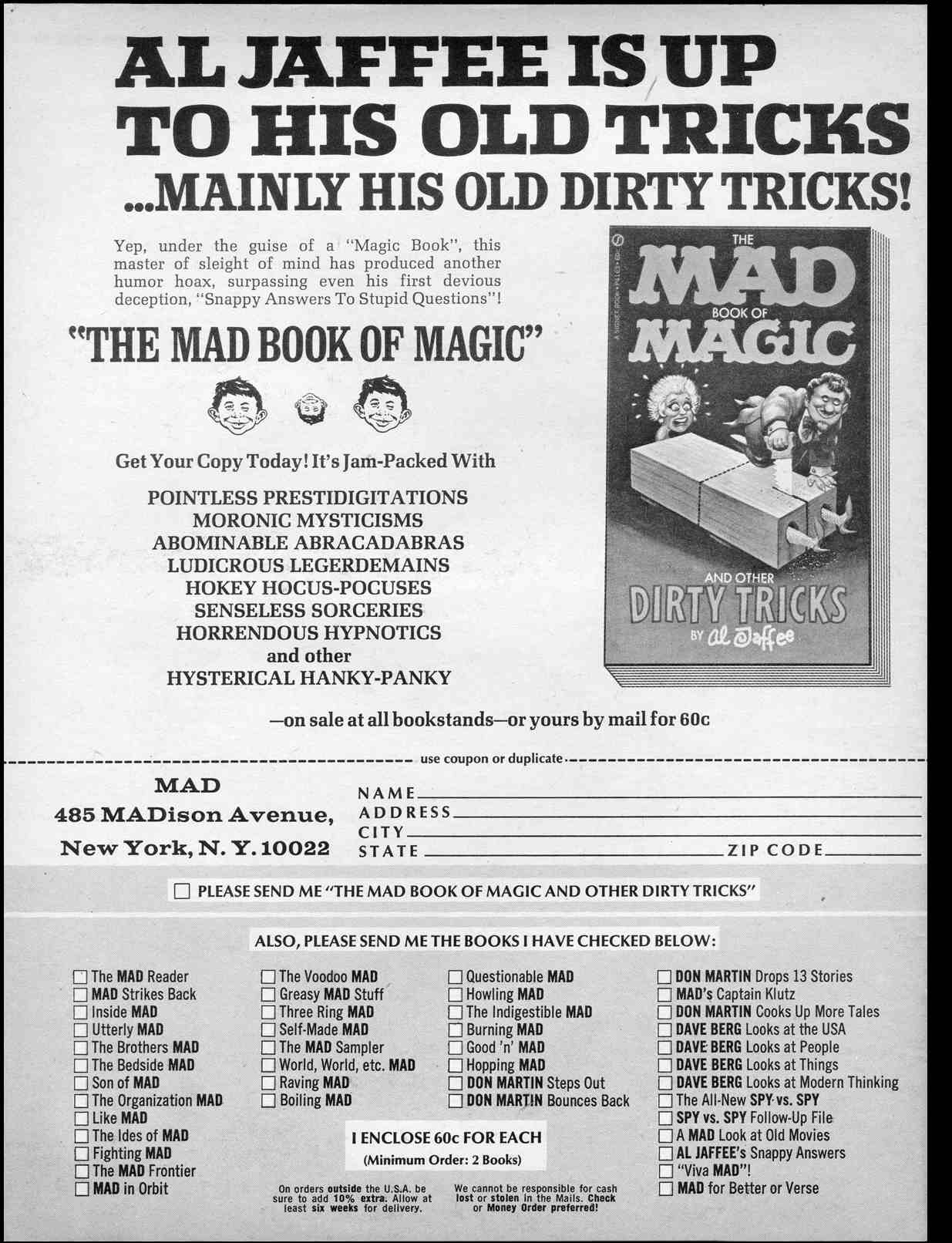 Read online MAD comic -  Issue #134 - 50