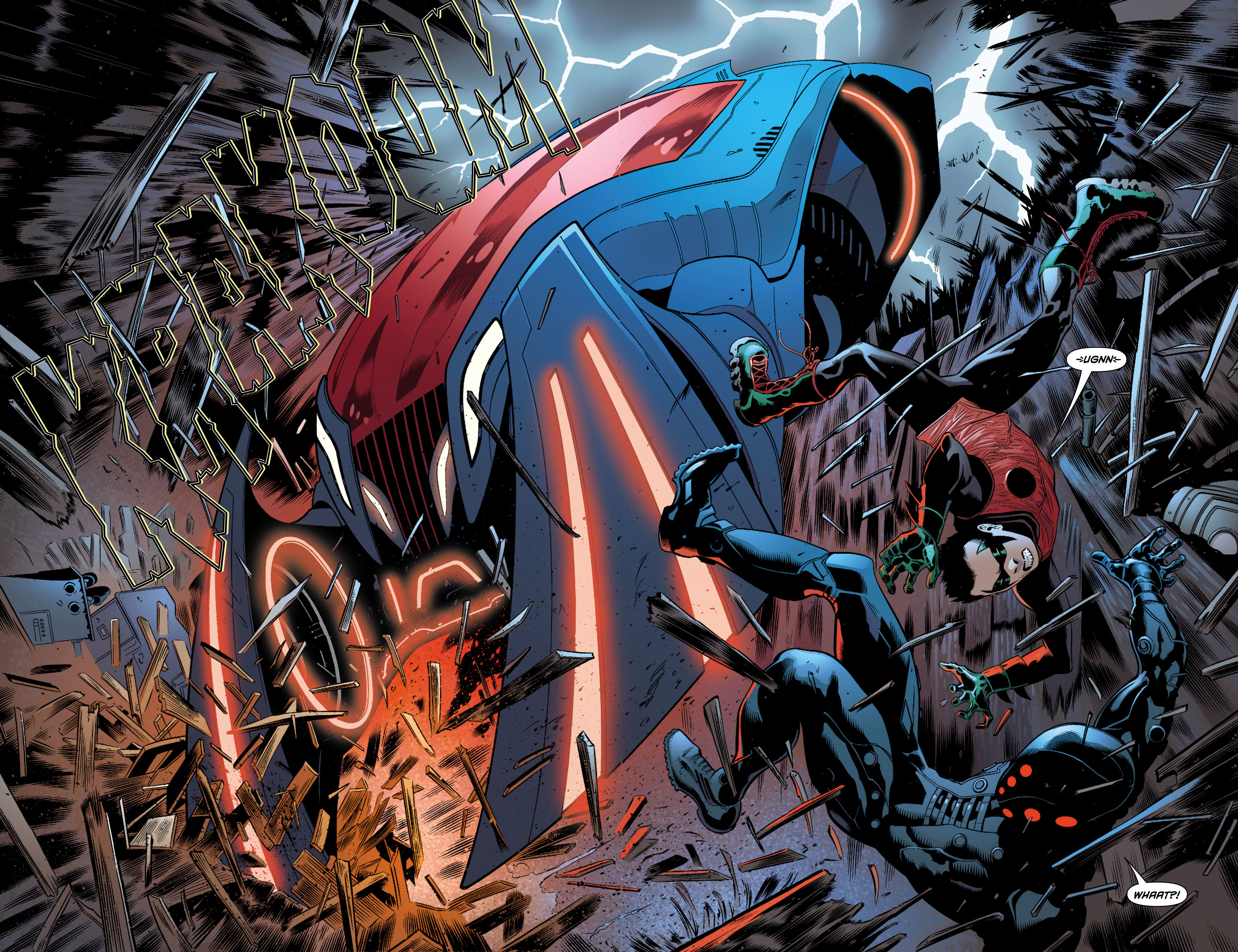 Read online Batman and Robin (2011) comic -  Issue # TPB 1 - 137
