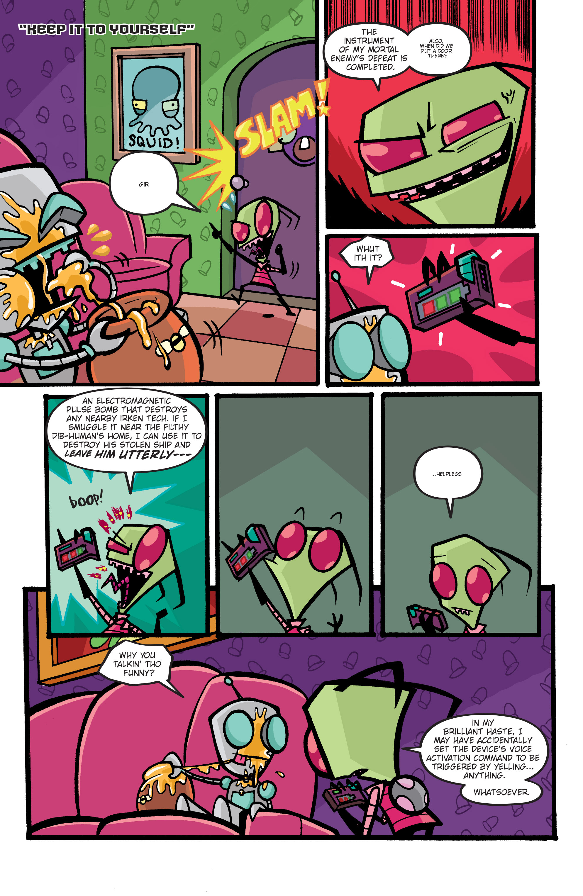 Read online Invader Zim comic -  Issue #17 - 23