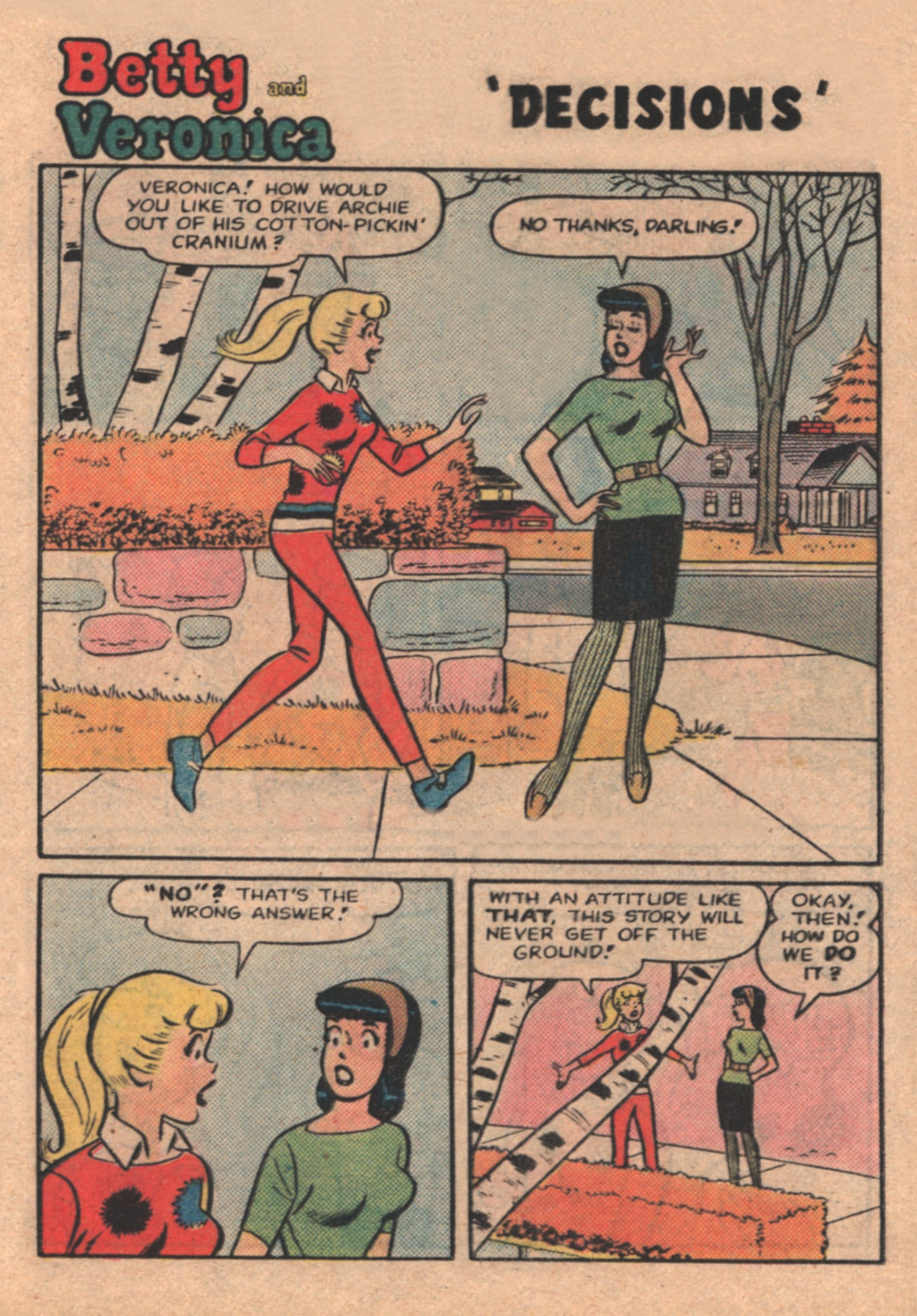 Read online Betty and Veronica Digest Magazine comic -  Issue #4 - 33