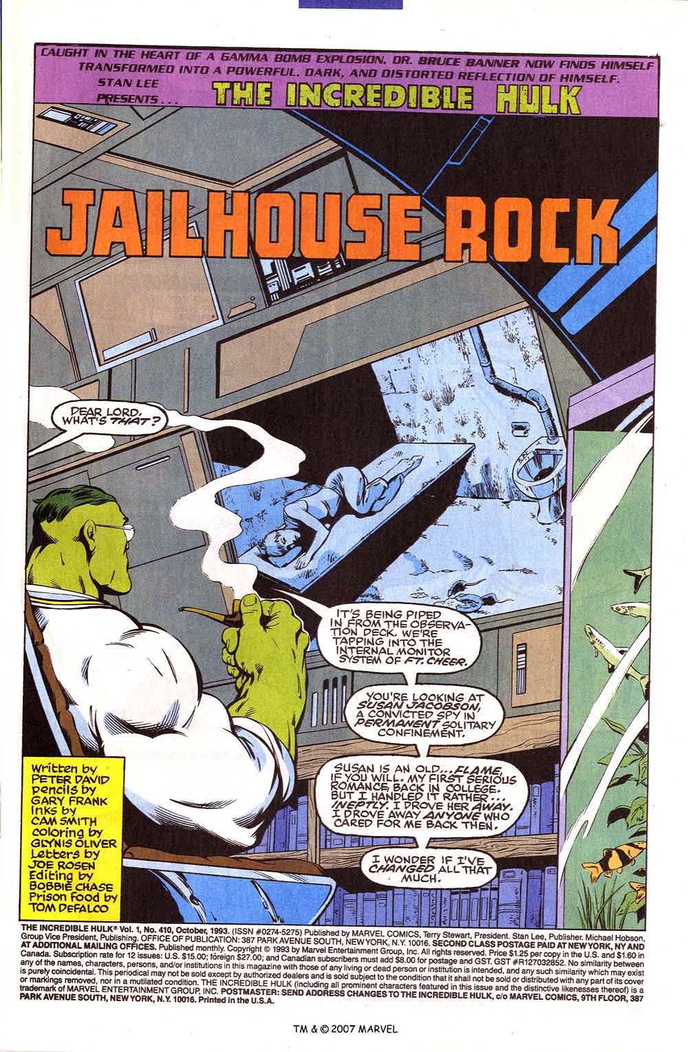 Read online The Incredible Hulk (1968) comic -  Issue #410 - 3
