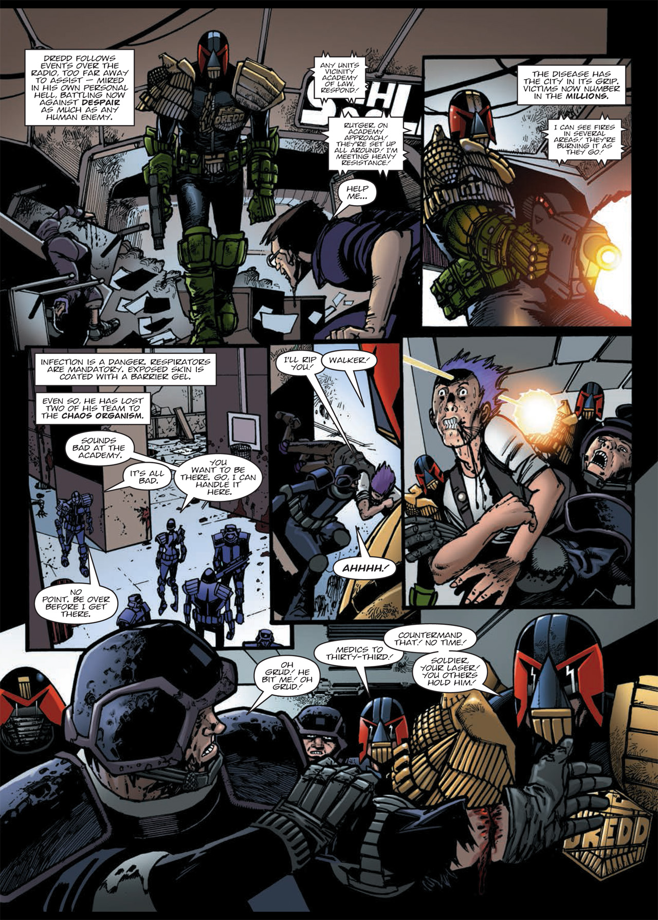 Read online Judge Dredd: Day of Chaos: Endgame comic -  Issue # TPB (Part 2) - 81