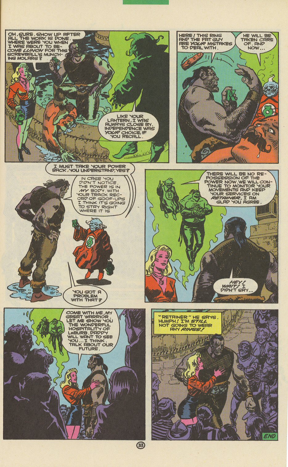 Read online Green Lantern Corps Quarterly comic -  Issue #8 - 34