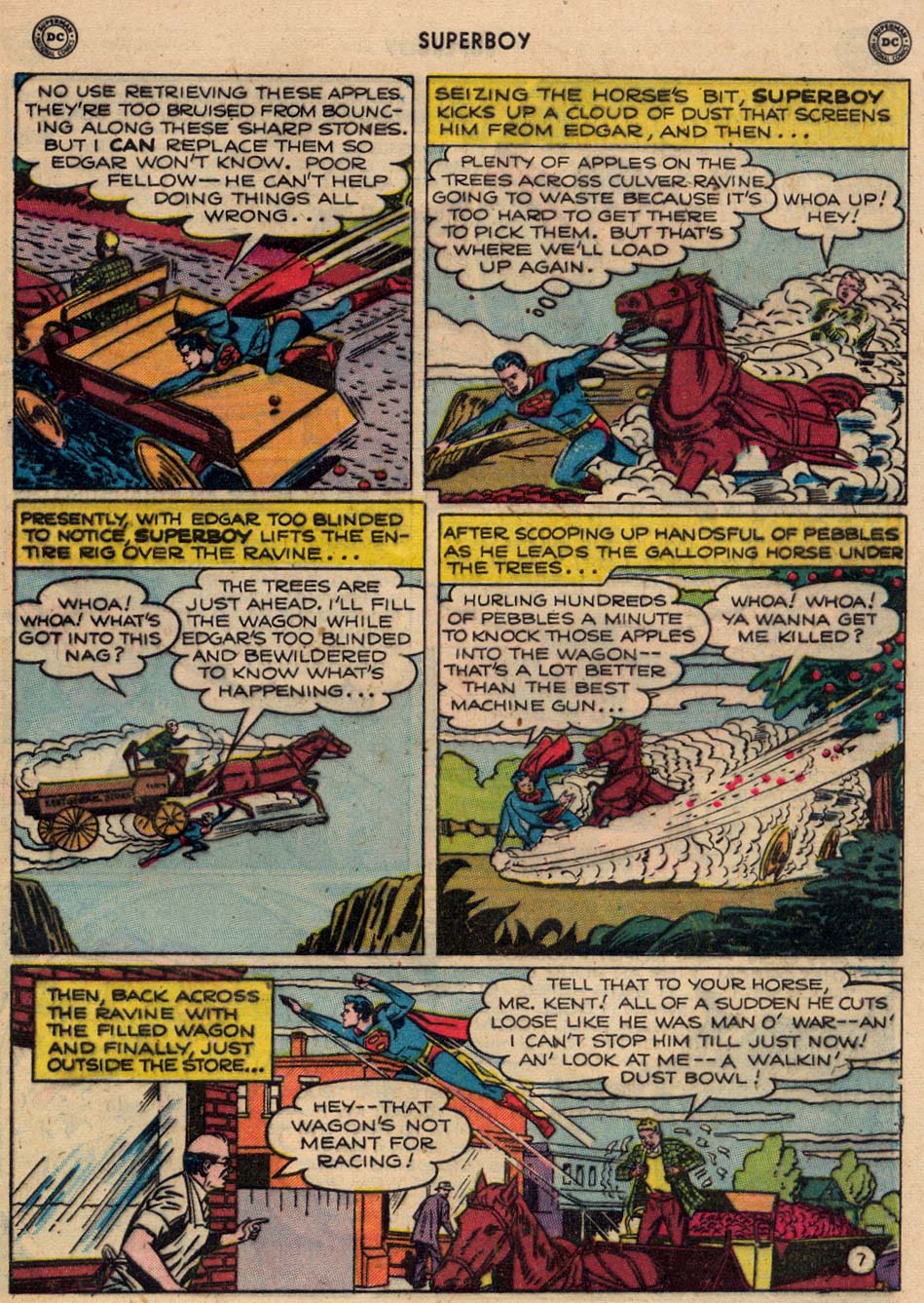 Read online Superboy (1949) comic -  Issue #14 - 41