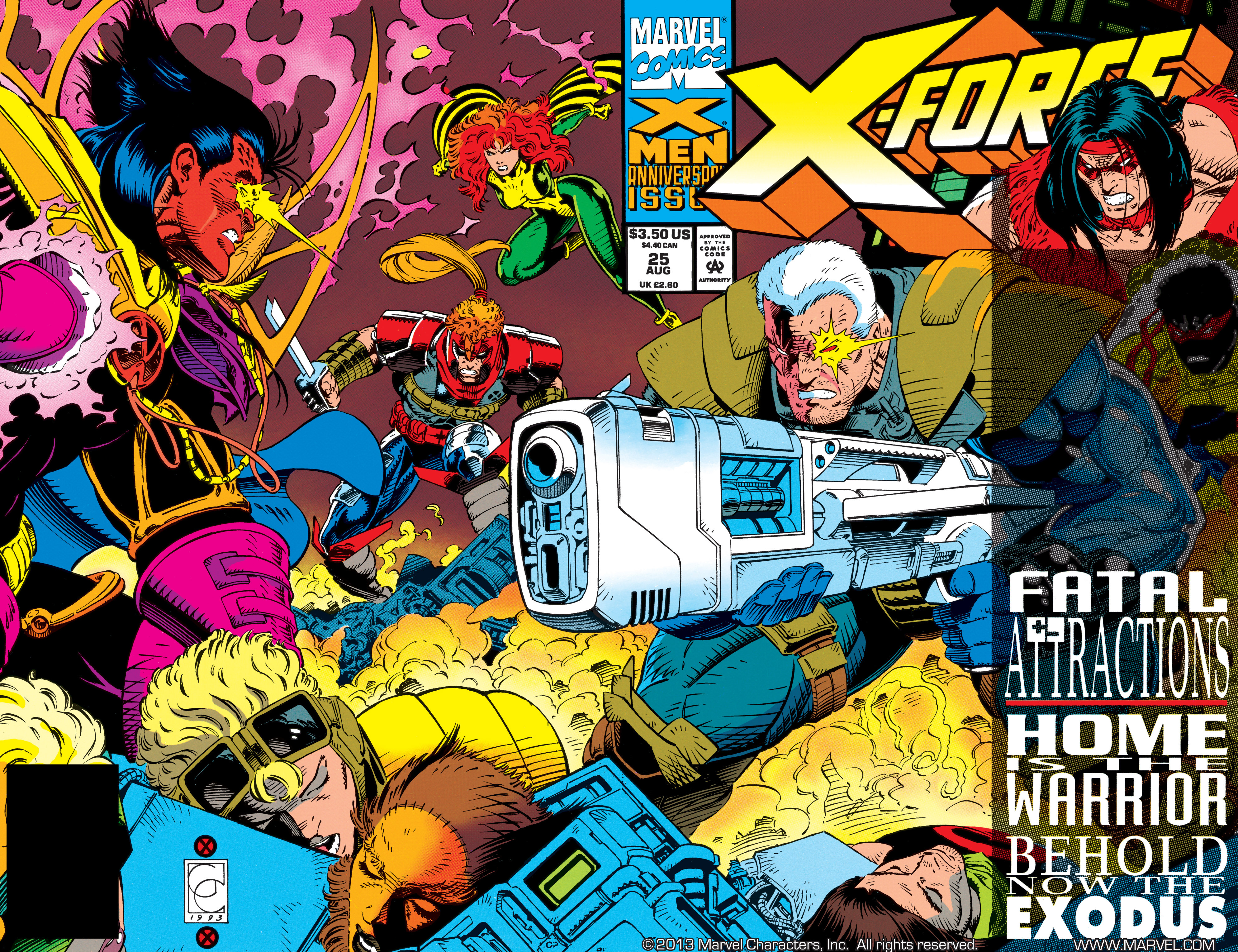 Read online X-Force (1991) comic -  Issue #25 - 2