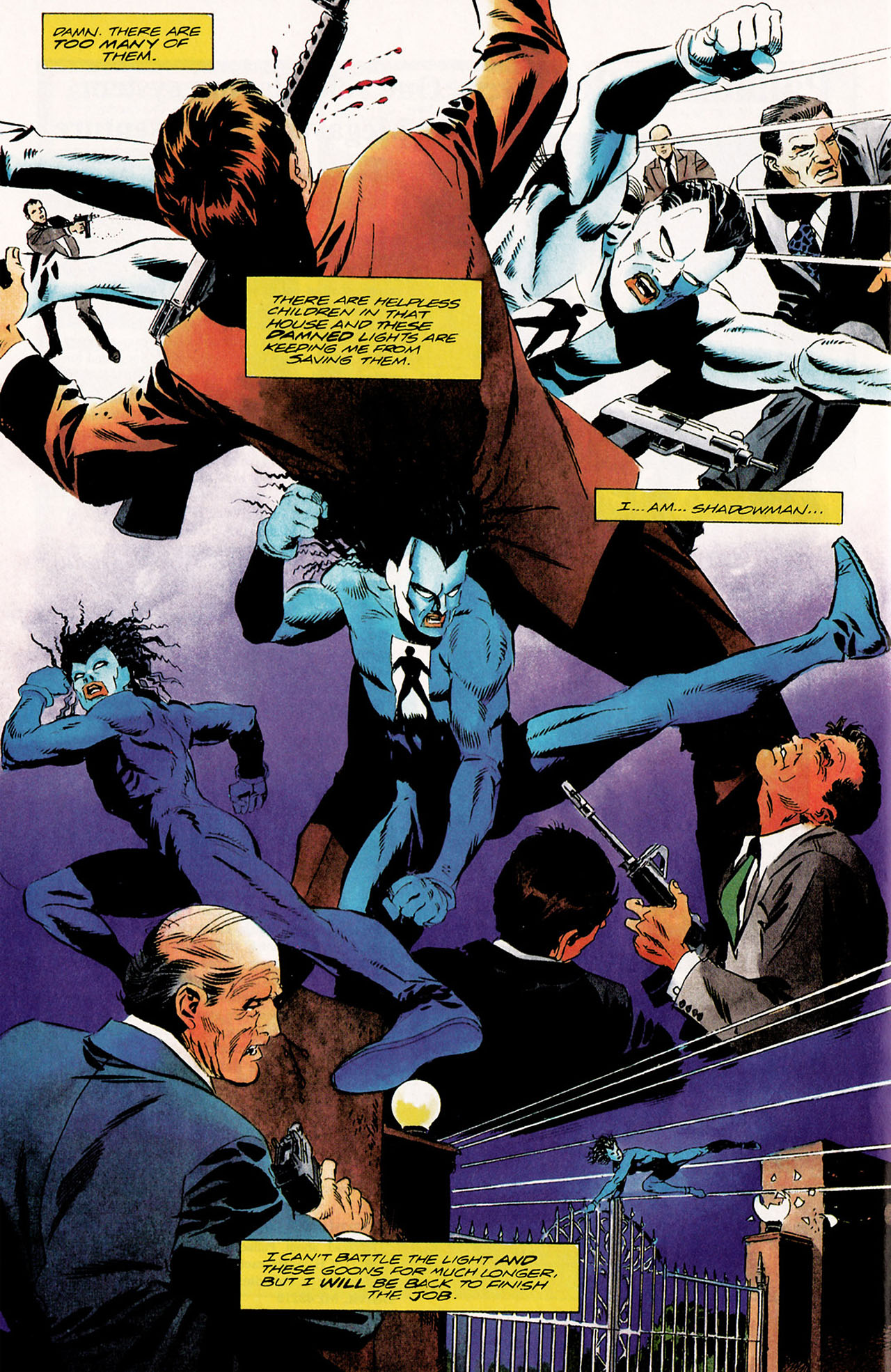 Read online Shadowman (1992) comic -  Issue #9 - 11