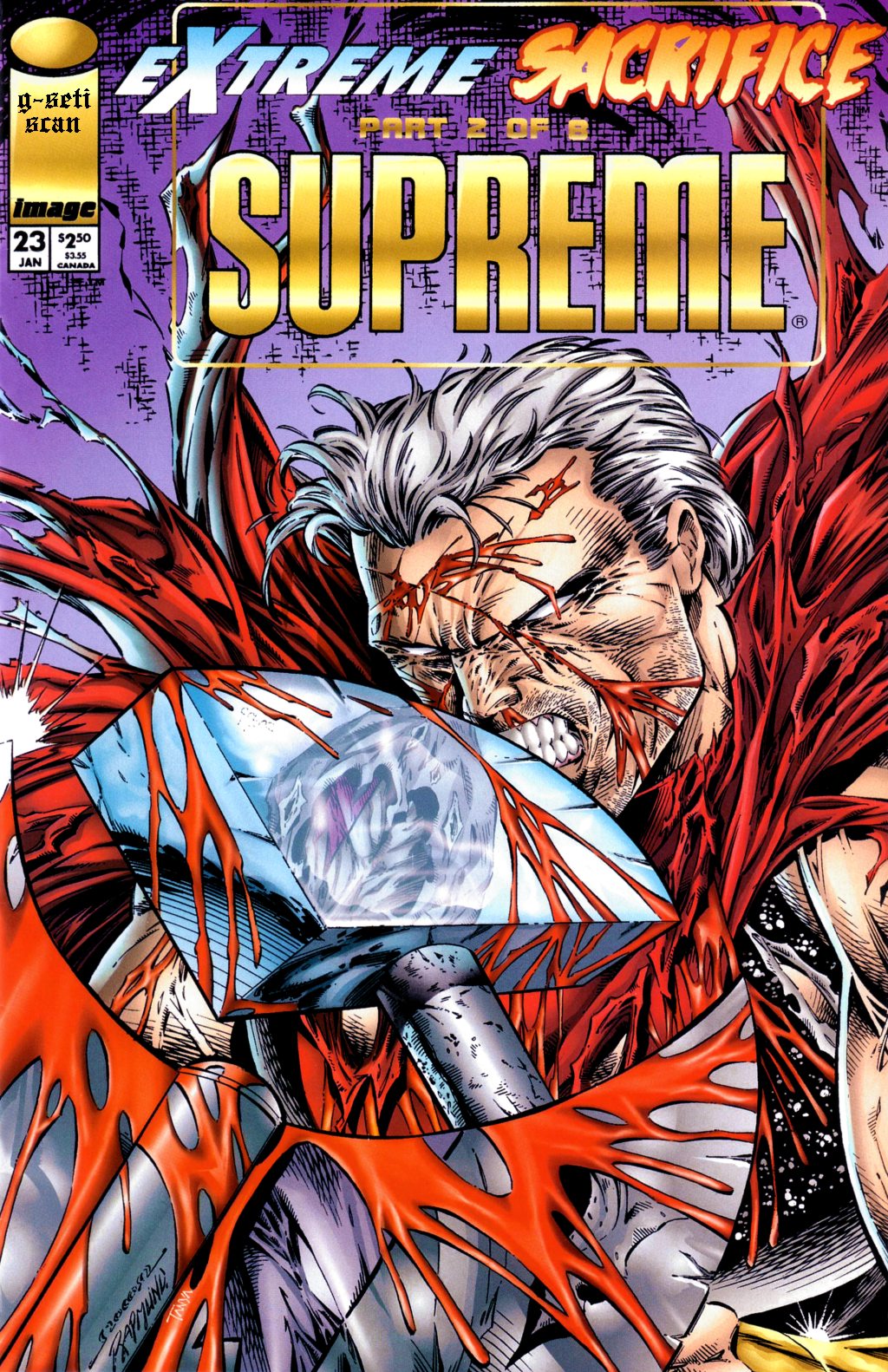 Read online Supreme (1992) comic -  Issue #23 - 1