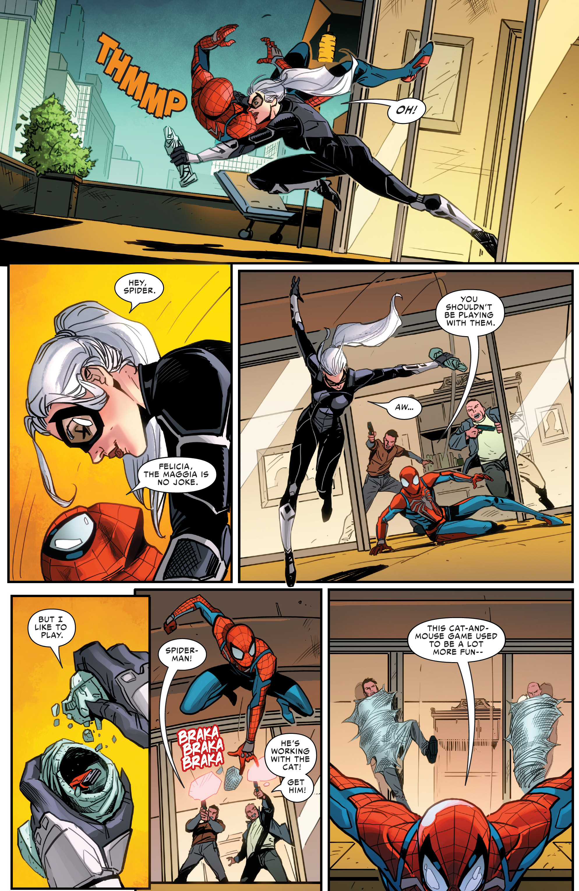 Read online Marvel's Spider-Man: The Black Cat Strikes comic -  Issue #1 - 23