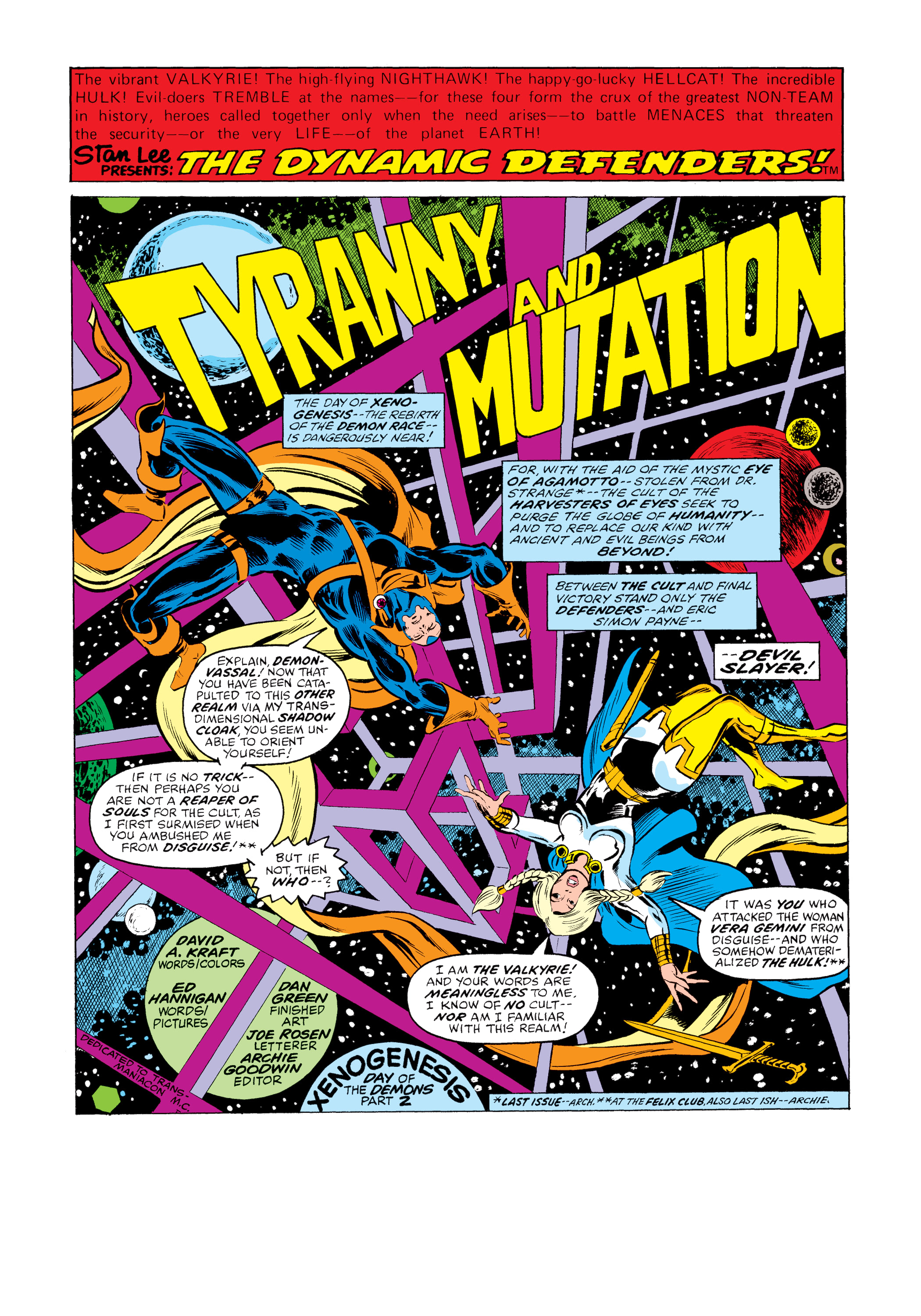 Read online Marvel Masterworks: The Defenders comic -  Issue # TPB 7 (Part 1) - 25
