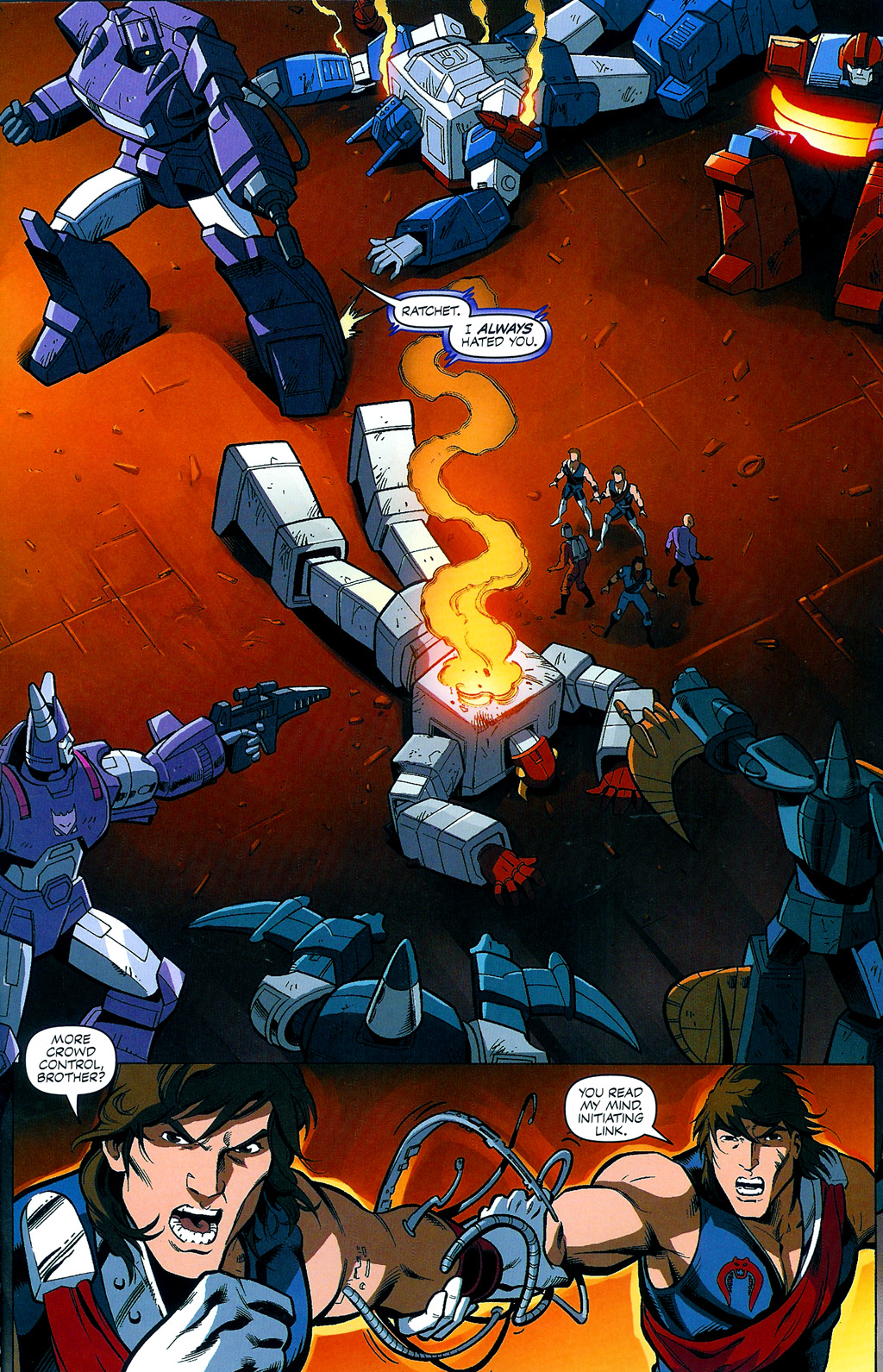 Read online G.I. Joe vs. The Transformers II comic -  Issue #3 - 23