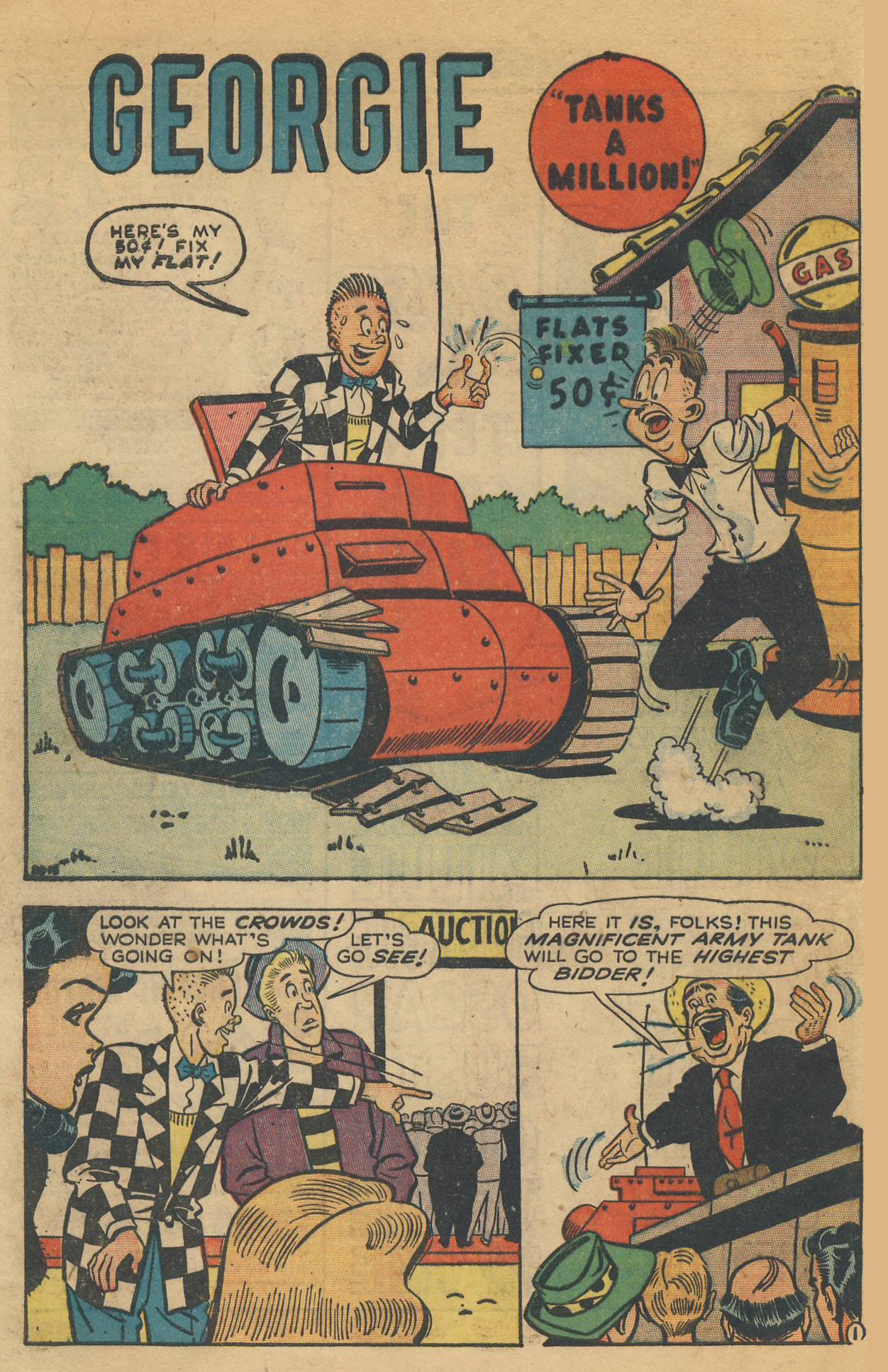 Read online Georgie Comics (1945) comic -  Issue #15 - 40