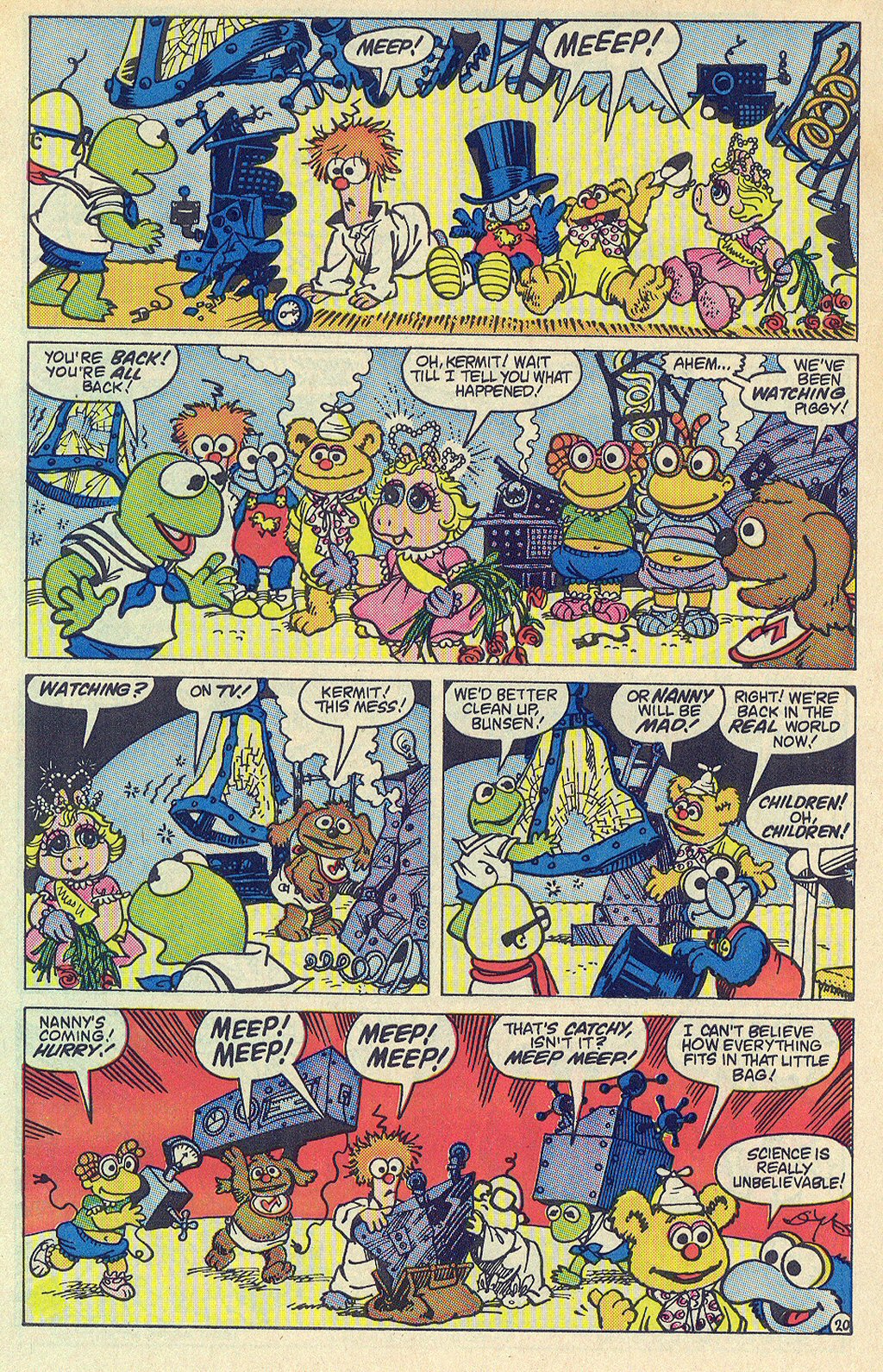 Read online Muppet Babies comic -  Issue #4 - 32