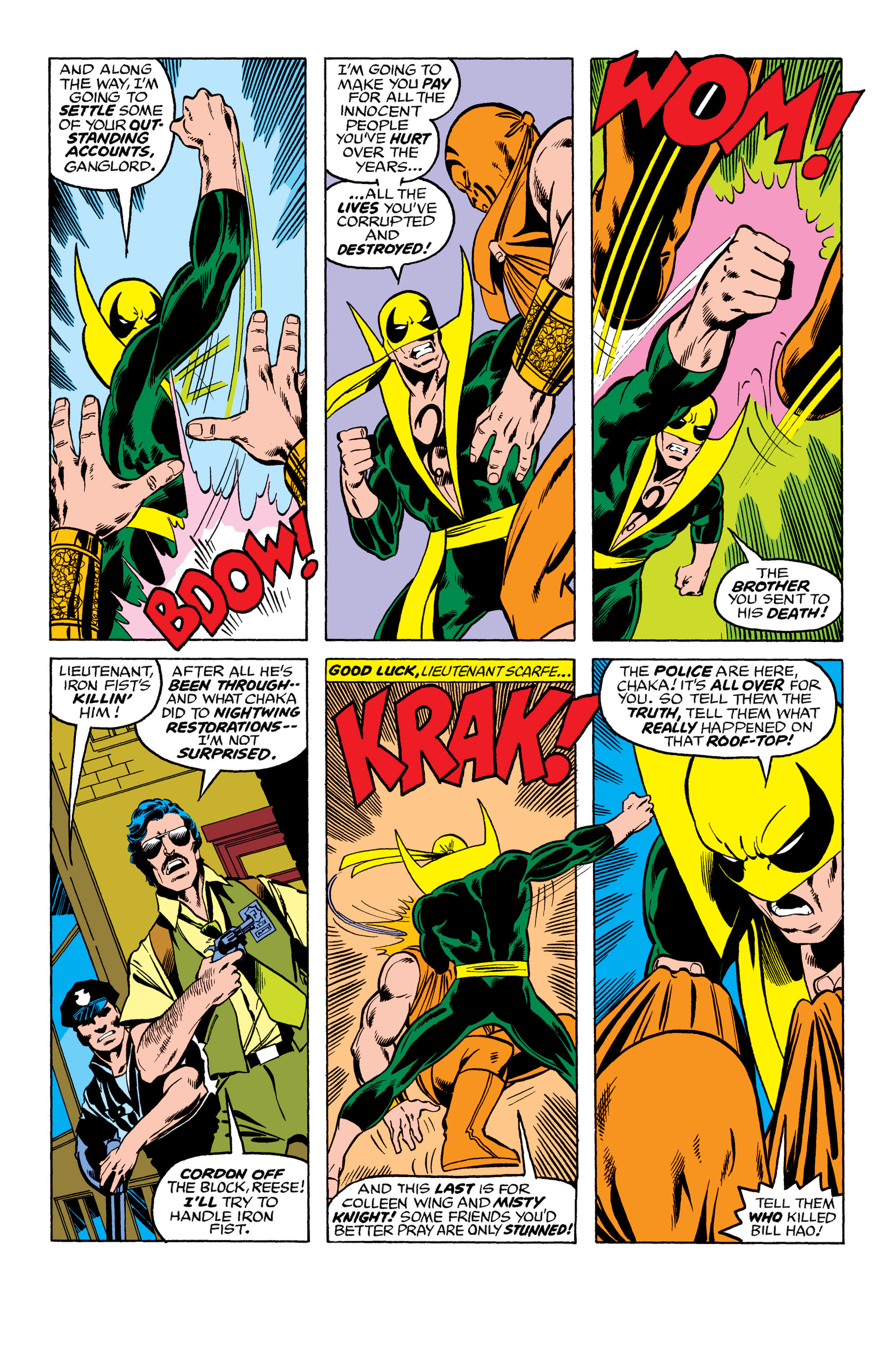 Read online Iron Fist (1975) comic -  Issue #10 - 17