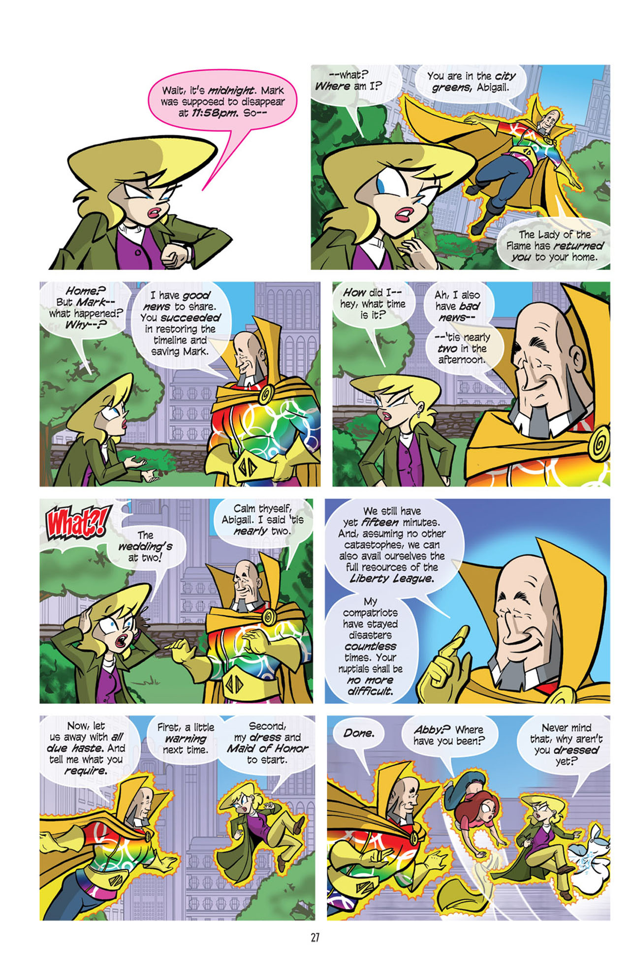 Read online Love and Capes comic -  Issue #12 - 30
