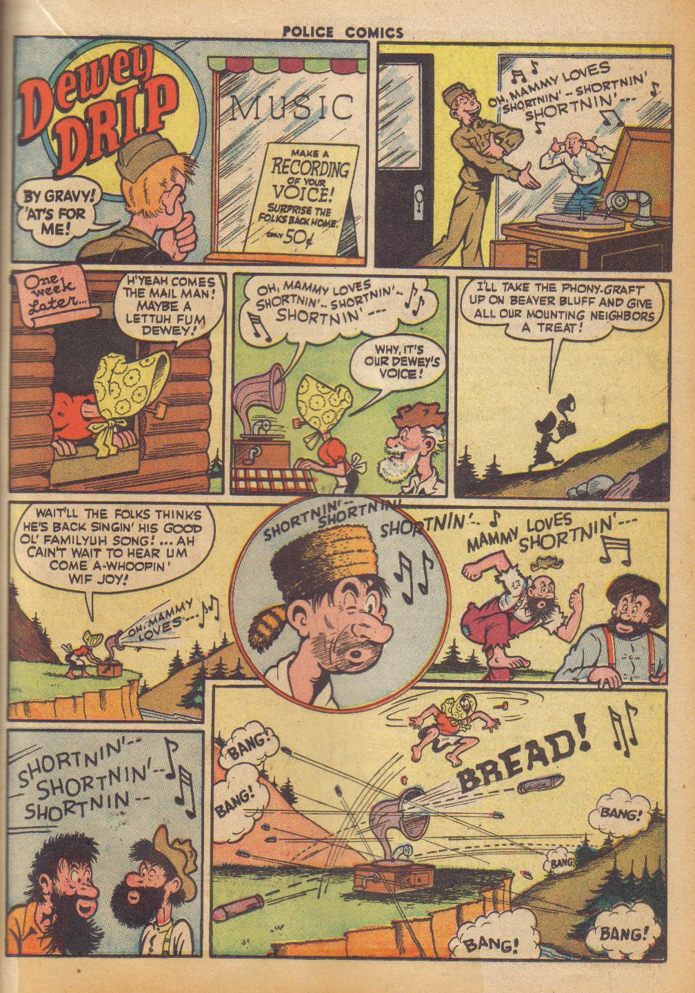 Read online Police Comics comic -  Issue #53 - 37